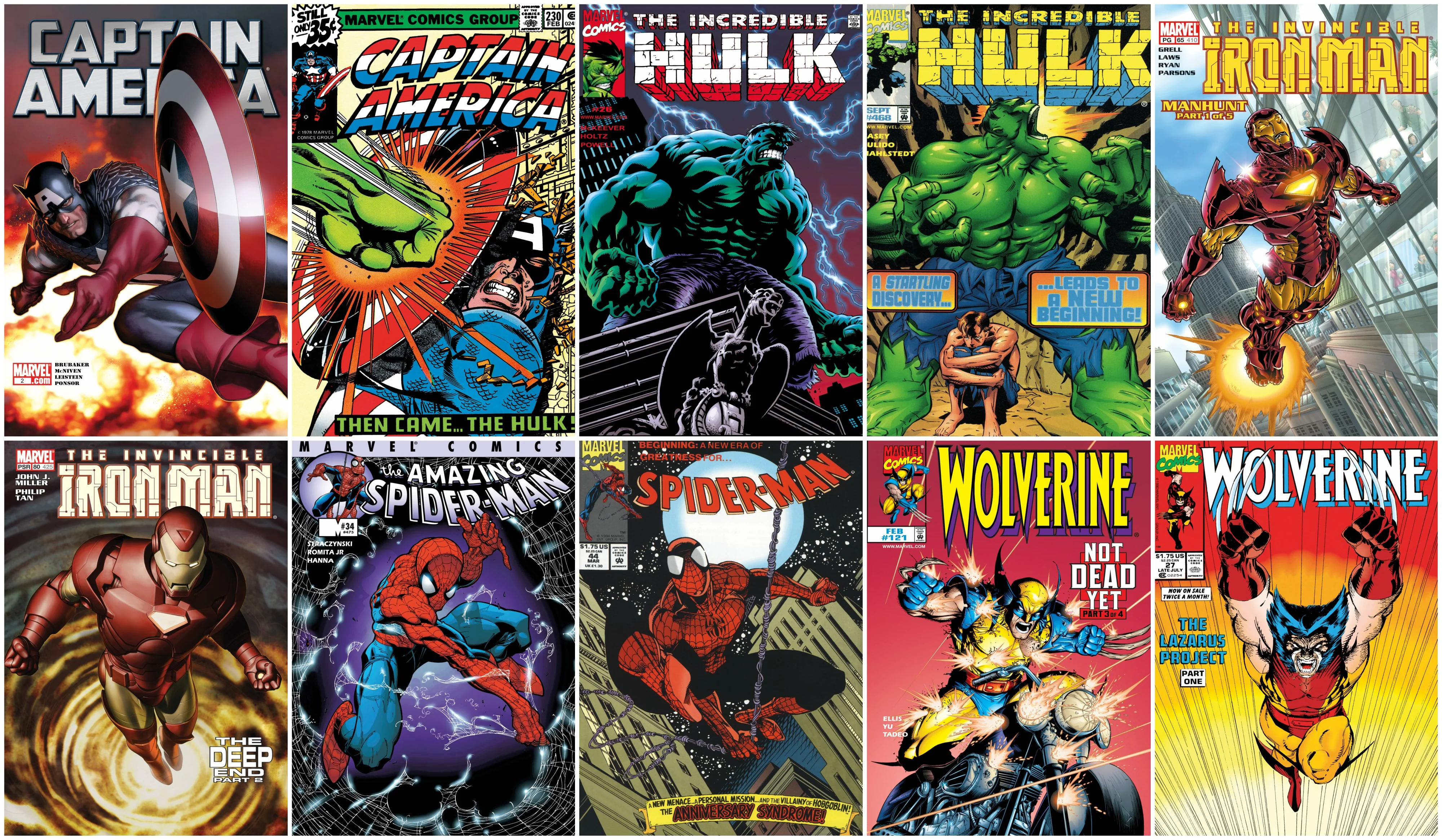 Deluxe Editions: Marvel Superheroes Set of 10 2017 - Image 11