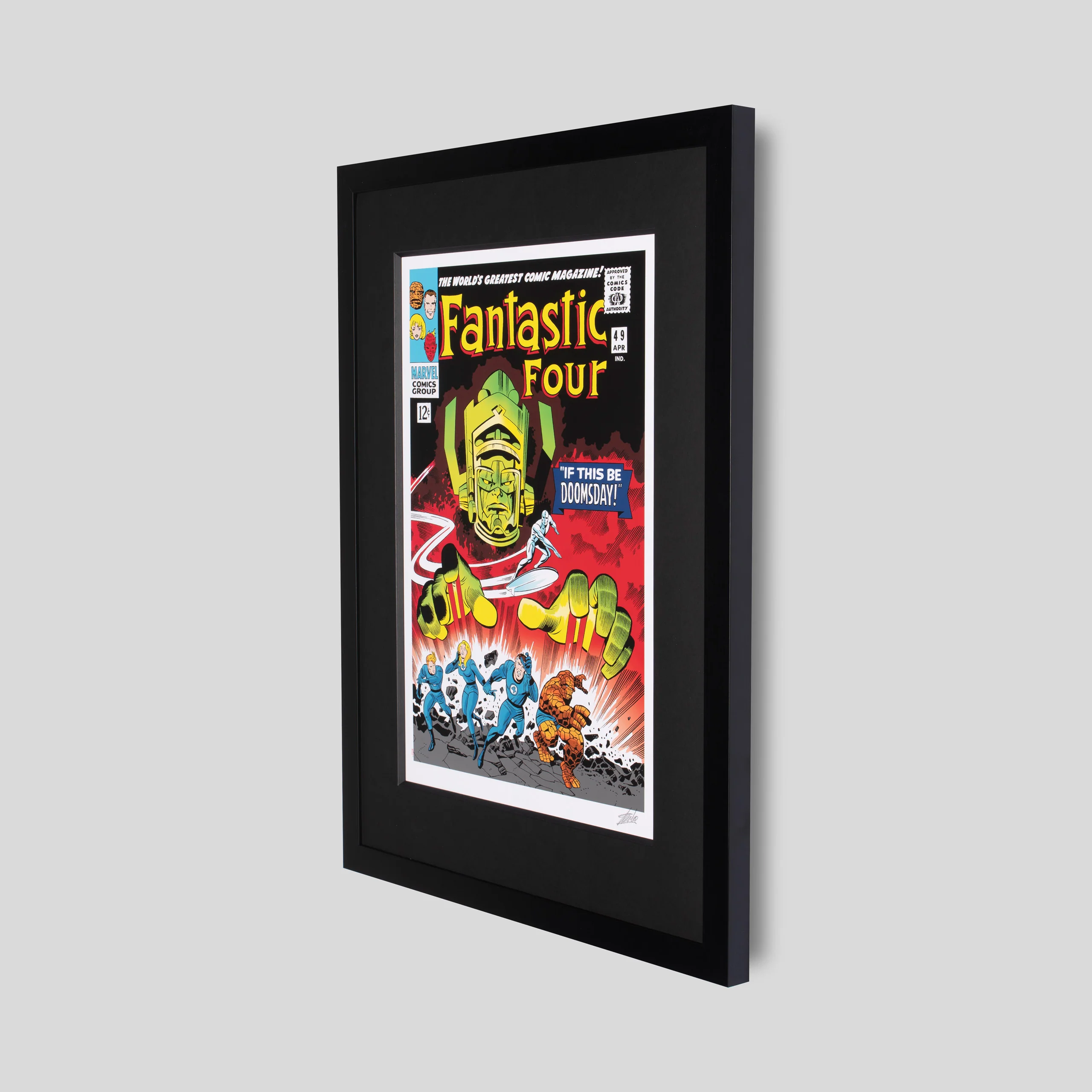 Fantastic Four #49 - If This Be Doomsday! | Giclée on paper | Hand-signed by Stan Lee - Image 4
