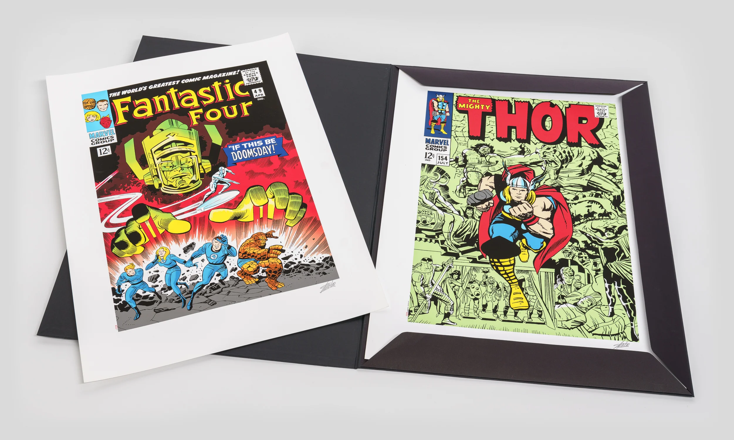 Marvel Superheroes 2022 | Portfolio Set of Six | Giclée on Paper | Hand-signed by Stan Lee - Image 2