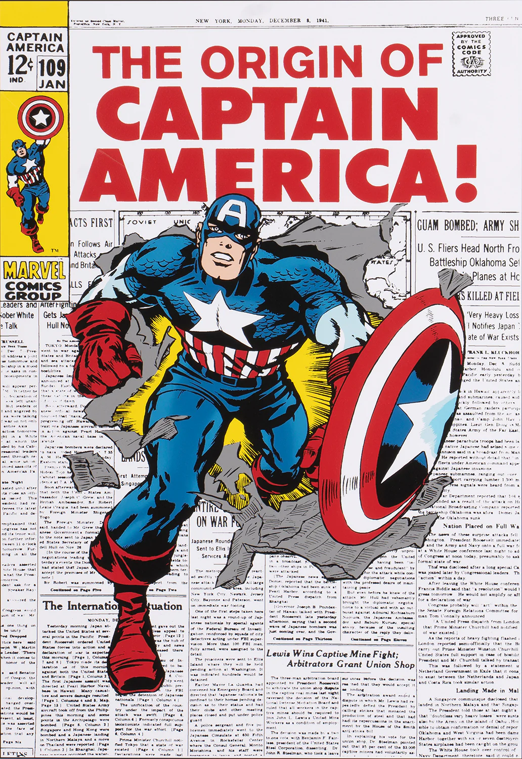 Marvel Superheroes 2022 | Portfolio Set of Six | Giclée on Paper | Hand-signed by Stan Lee - Image 5