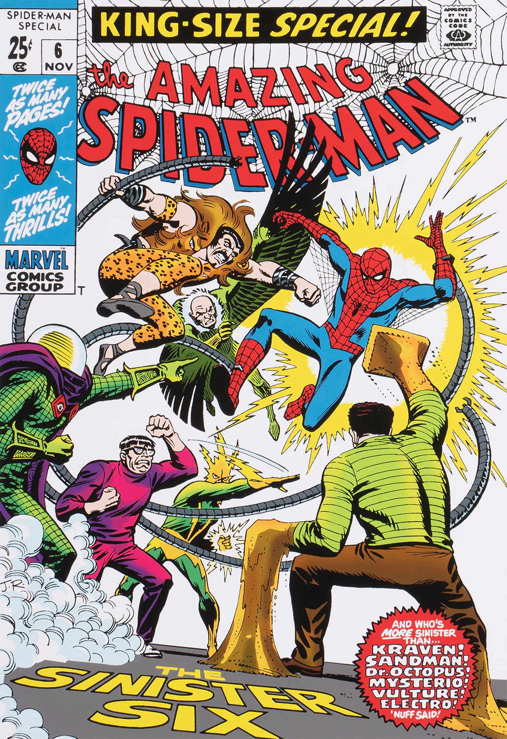 Marvel Superheroes 2022 | Portfolio Set of Six | Giclée on Paper | Hand-signed by Stan Lee - Image 7