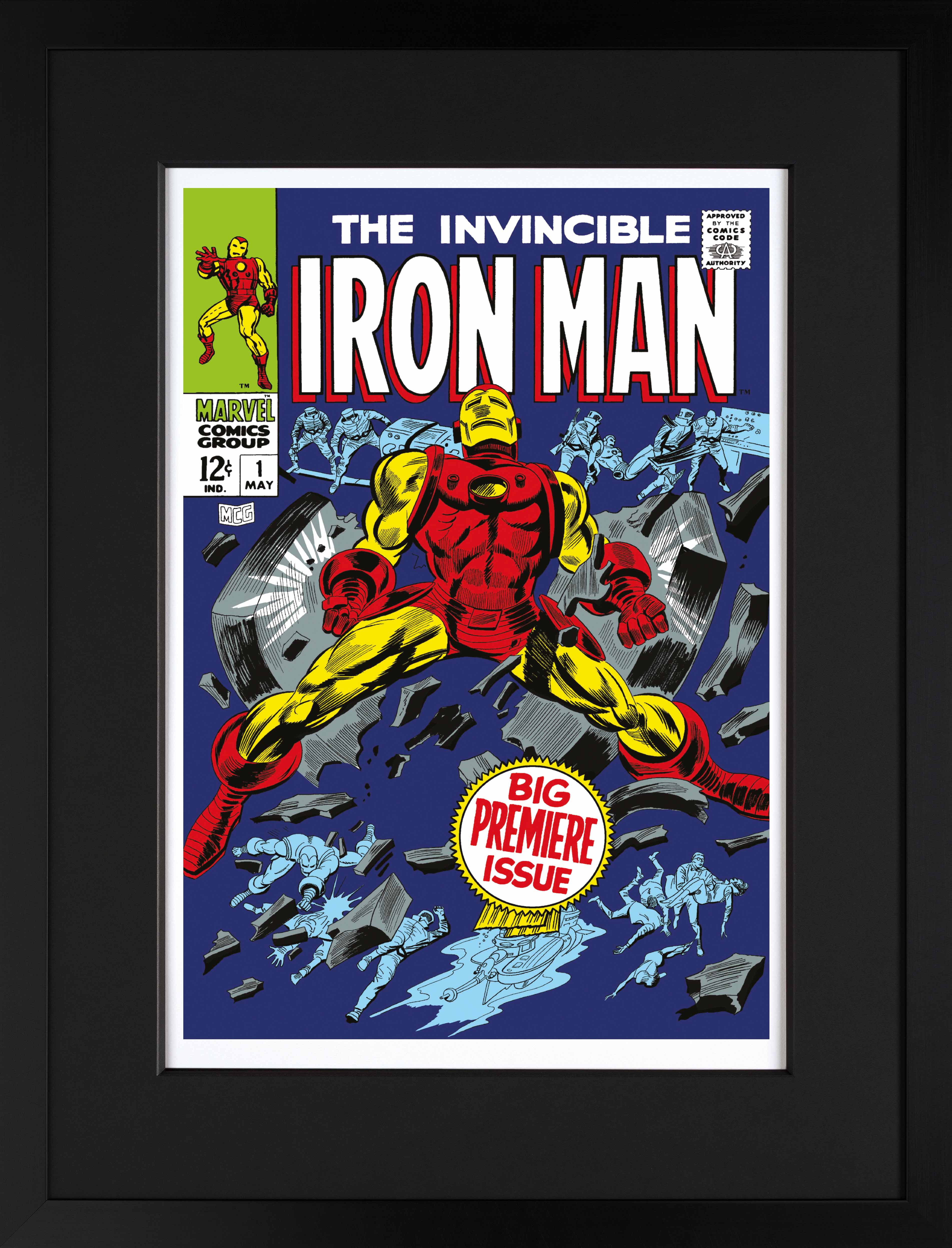 Marvel Superheroes - Portfolio of 6 giclee on paper - with presentation packaging 2016 - Image 5