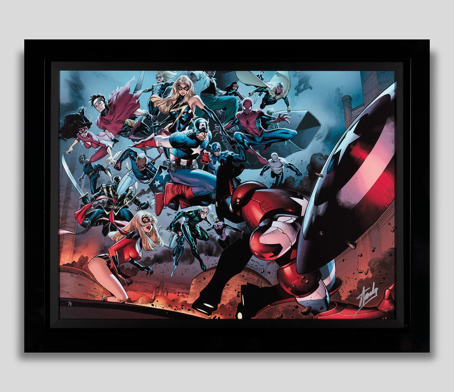 Siege #3 | Collector's Edition | Hand-signed by Stan Lee