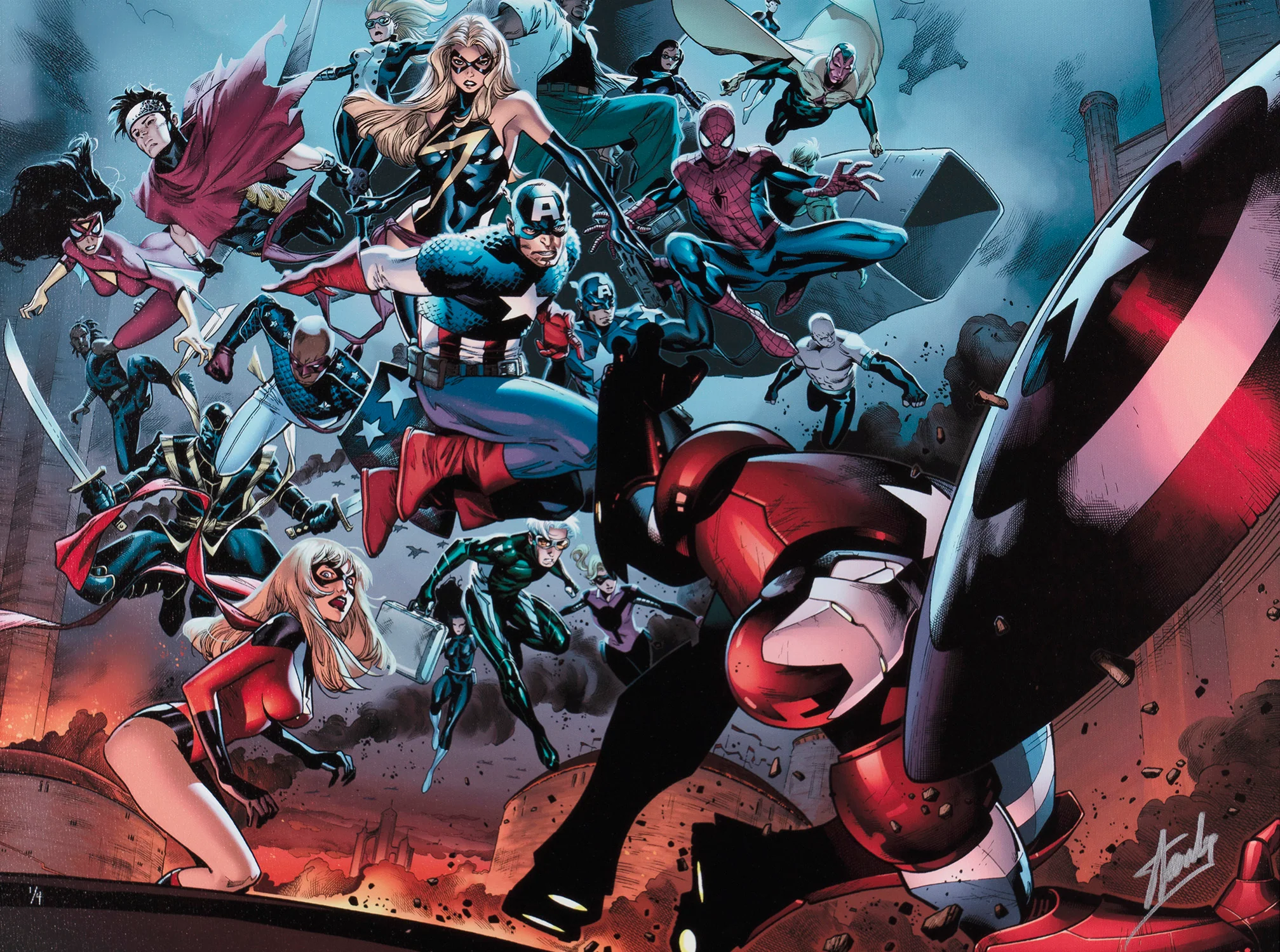 Siege #3 | Collector's Edition | Hand-signed by Stan Lee - Image 3