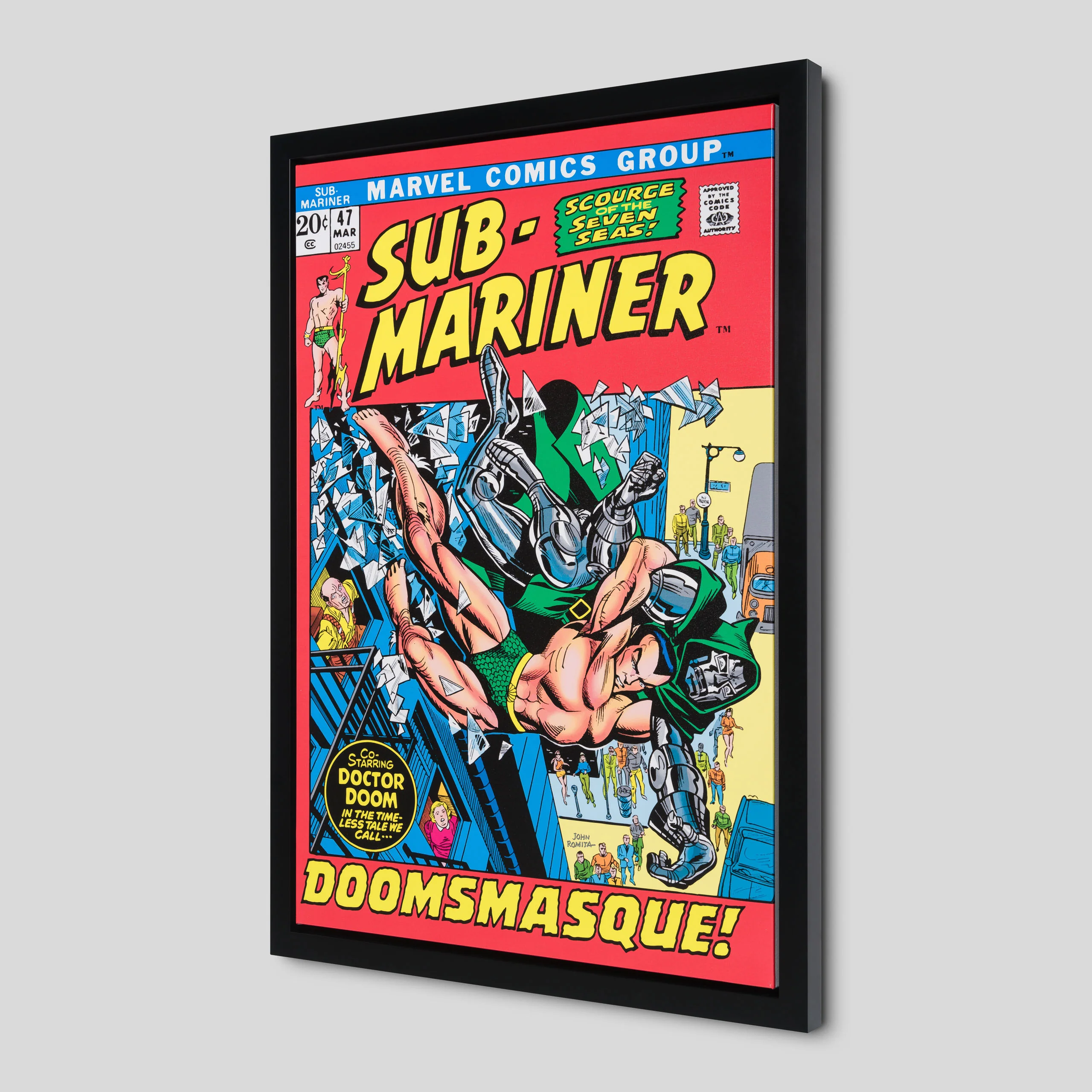 Sub-Mariner #47 | Hand-signed by John Romita - Image 5