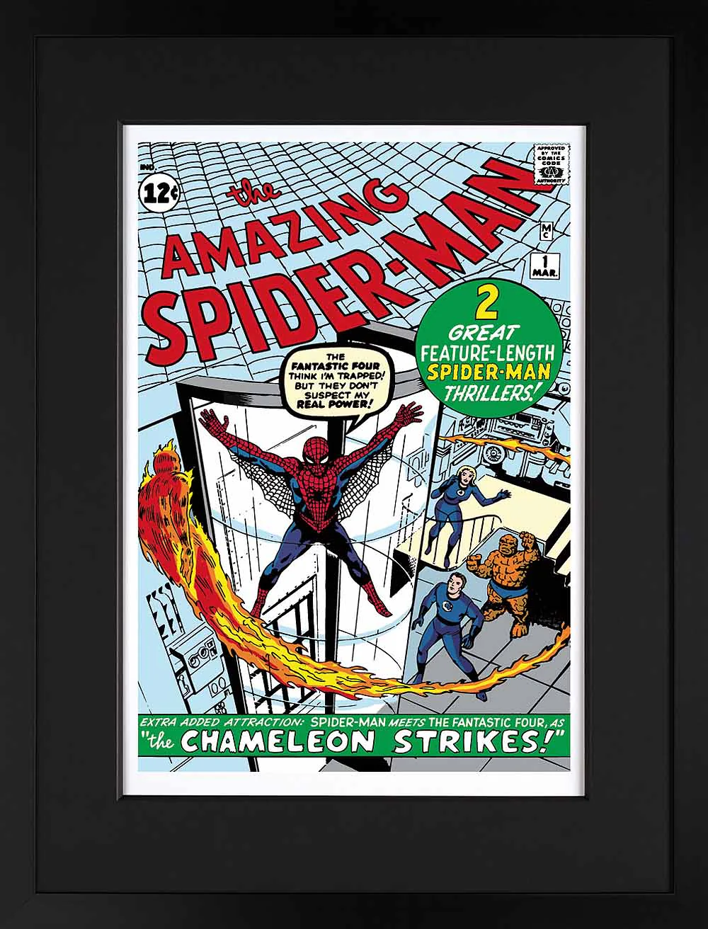 The Amazing Spider-Man #1 - Spider-Man Meets The Fantastic Four - Giclee Edition
