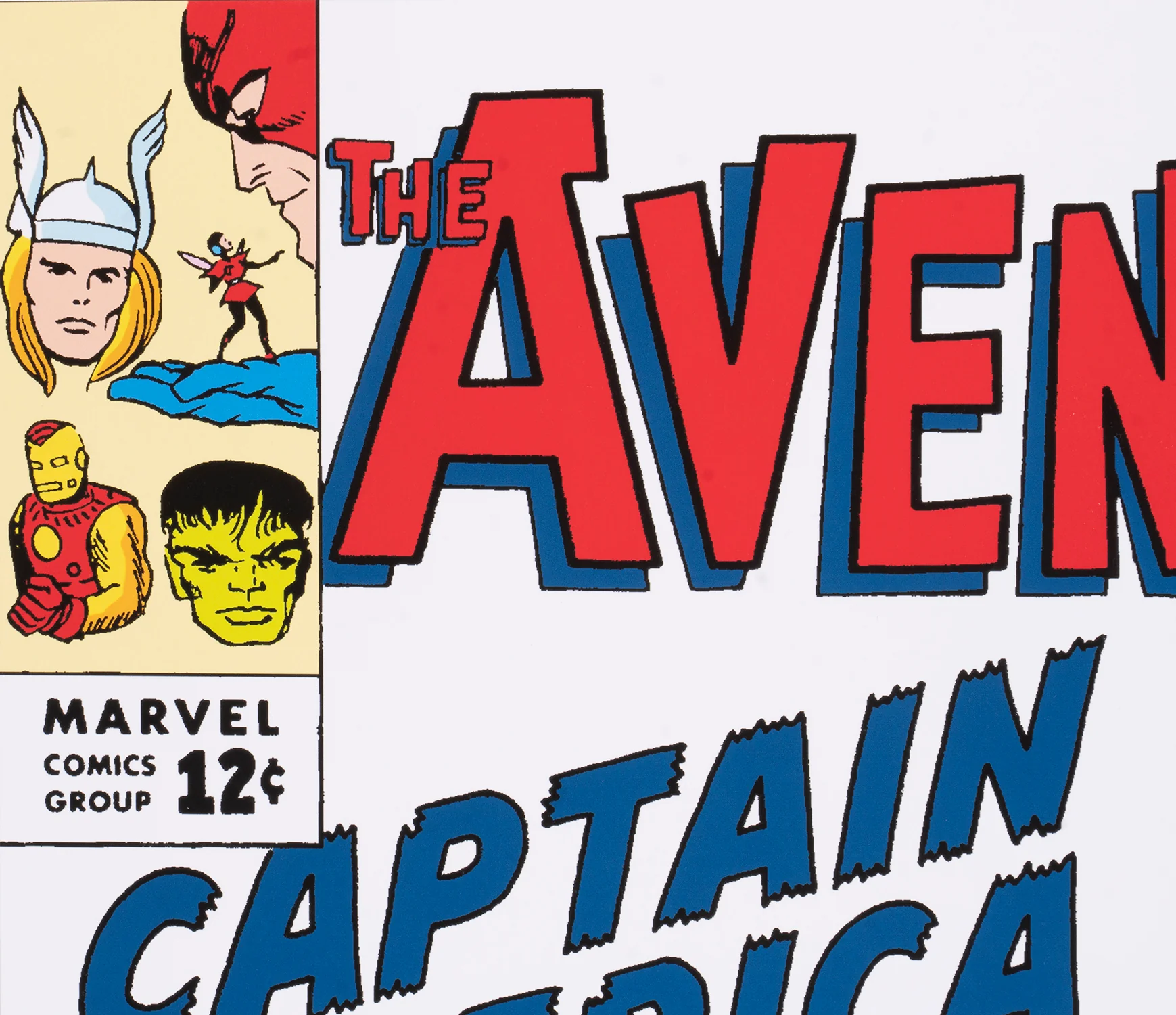 The Avengers #4 - Captain America Lives Again! | Giclée on paper | Hand-signed by Stan Lee - Image 3