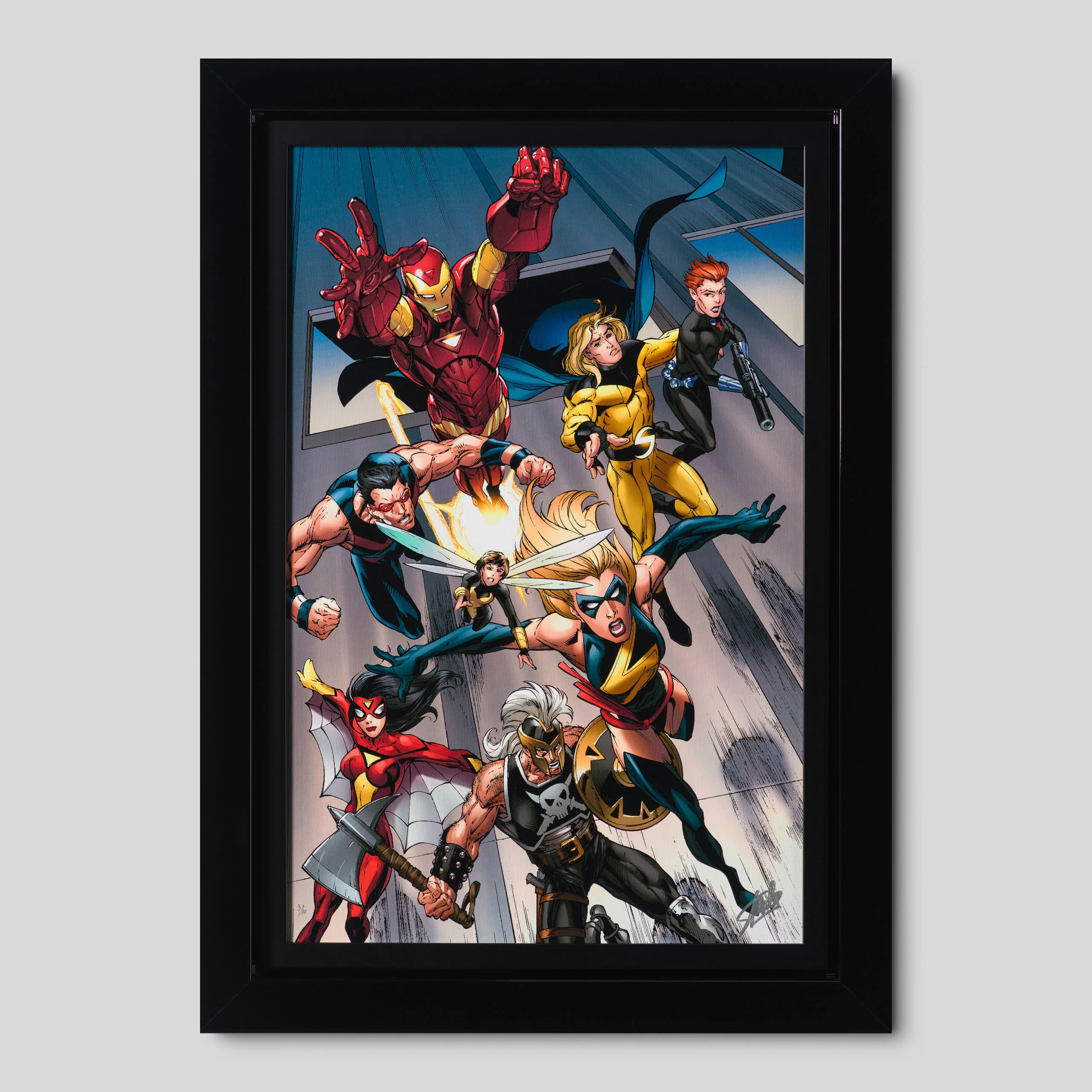 The Mighty Avengers #7 | Collector's Edition | Hand-signed by Stan Lee