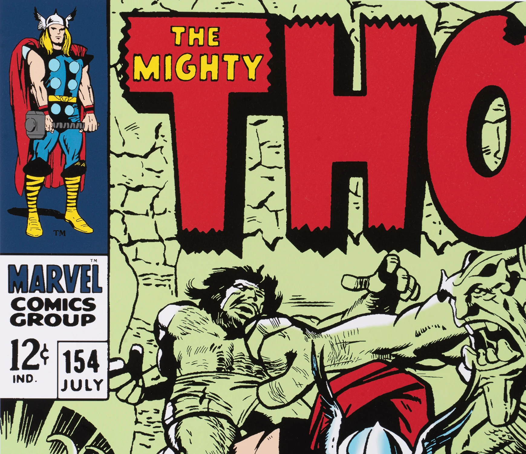 The Mighty Thor #154 | Giclée on paper | Hand-signed by Stan Lee - Image 4