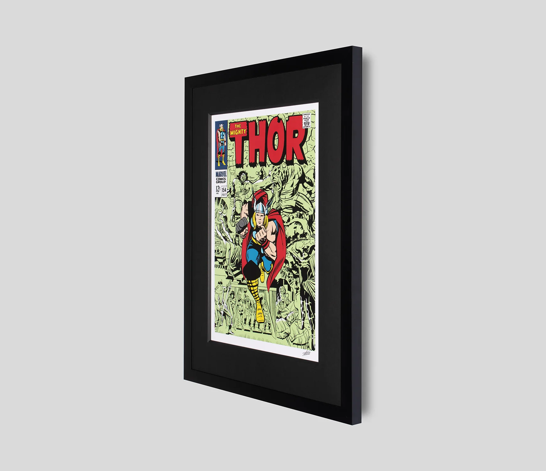 The Mighty Thor #154 | Giclée on paper | Hand-signed by Stan Lee - Image 5