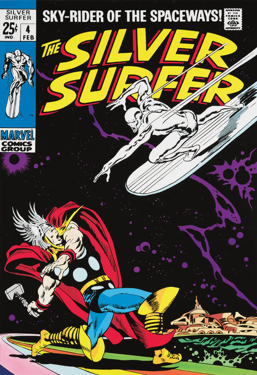 The Silver Surfer #4 | Giclee on Paper | Hand-signed by Stan Lee - Image 2