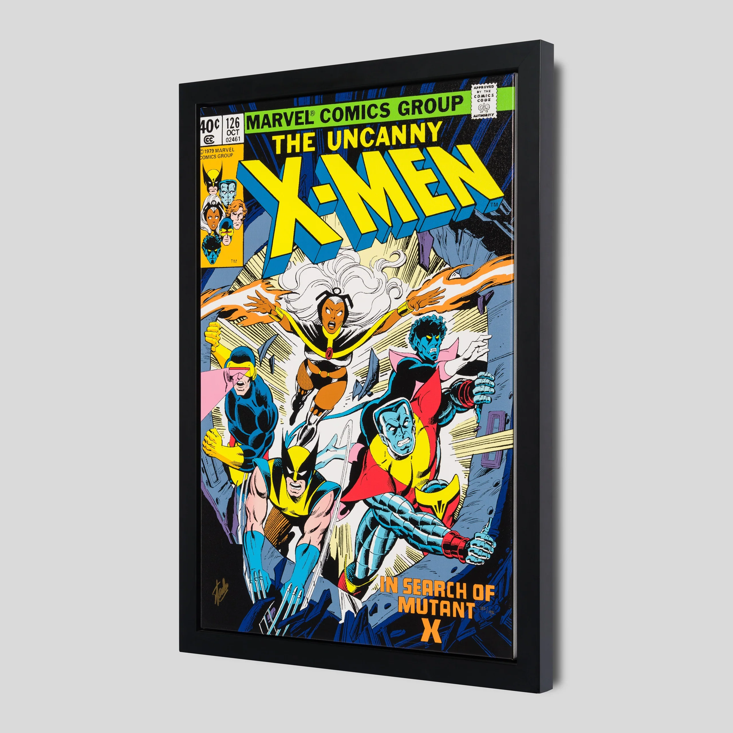 The Uncanny X-Men #126 - In Search Of Mutant X | Boxed Canvas Edition | Hand-signed by Stan Lee - Image 2