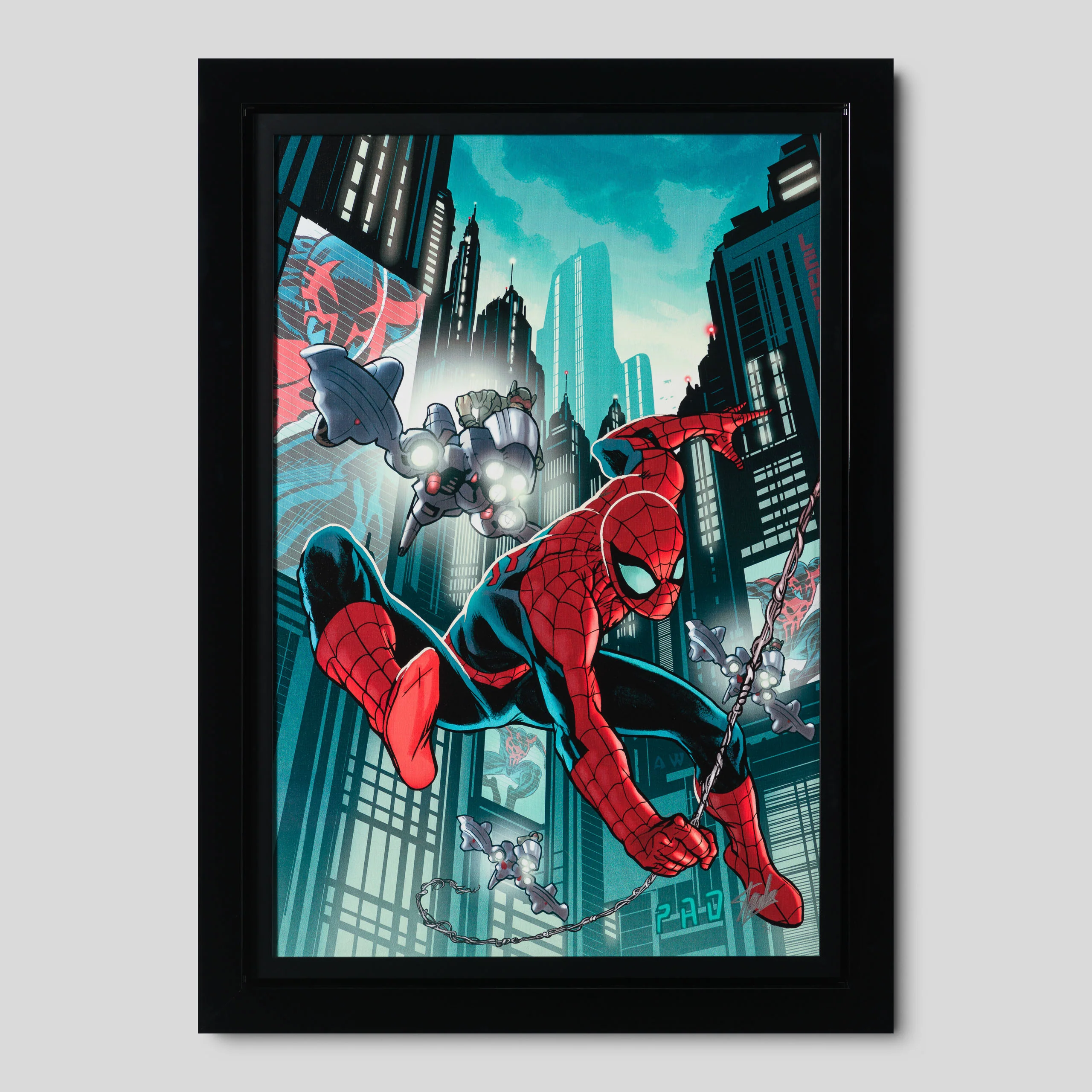 Timestorm 2009/2099: Spider-Man One-Shot #1 | Deluxe Edition | Hand-signed by Stan Lee