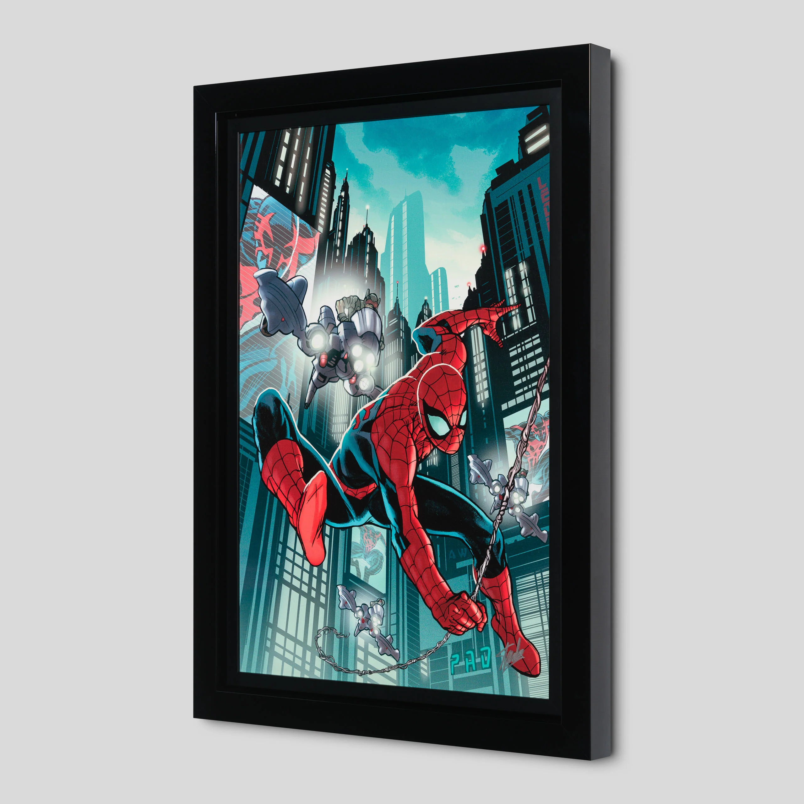 Timestorm 2009/2099: Spider-Man One-Shot #1 | Deluxe Edition | Hand-signed by Stan Lee - Image 5