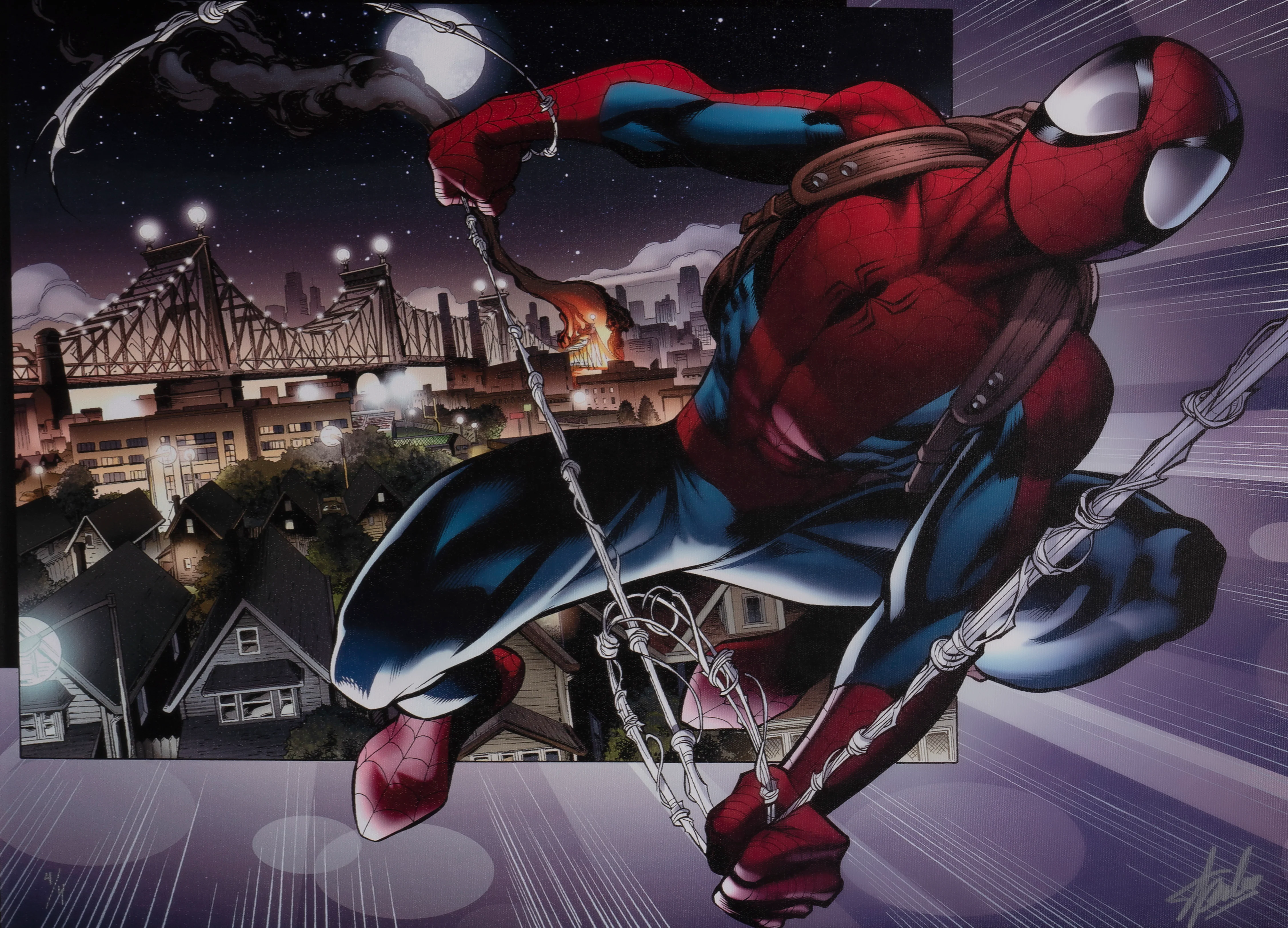 Ultimate Spider-Man #157 | Spread Page, Collector's Edition | Hand-signed by Stan Lee - Image 3