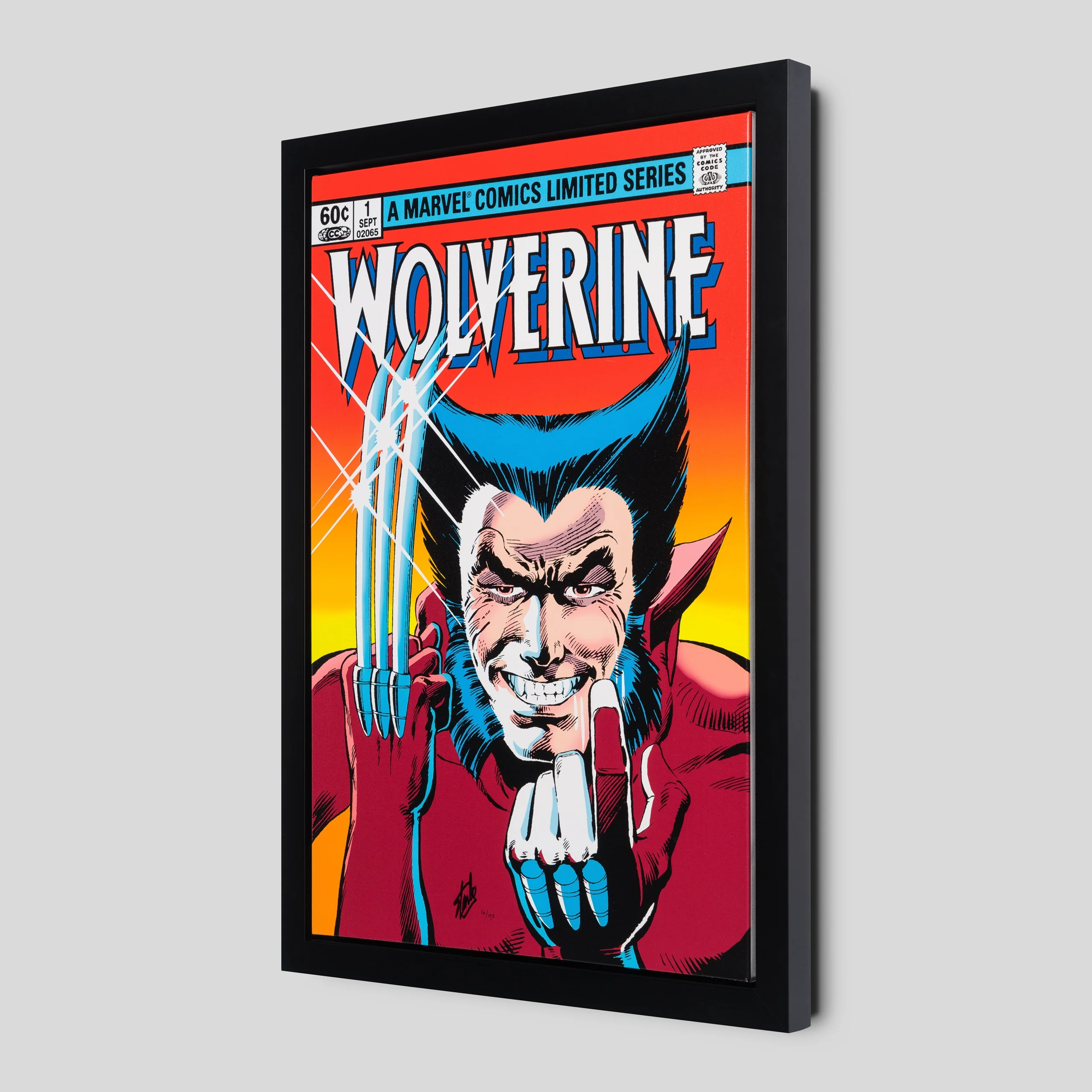 Wolverine #1 | Boxed Canvas  | Hand-signed by Stan Lee - Image 2