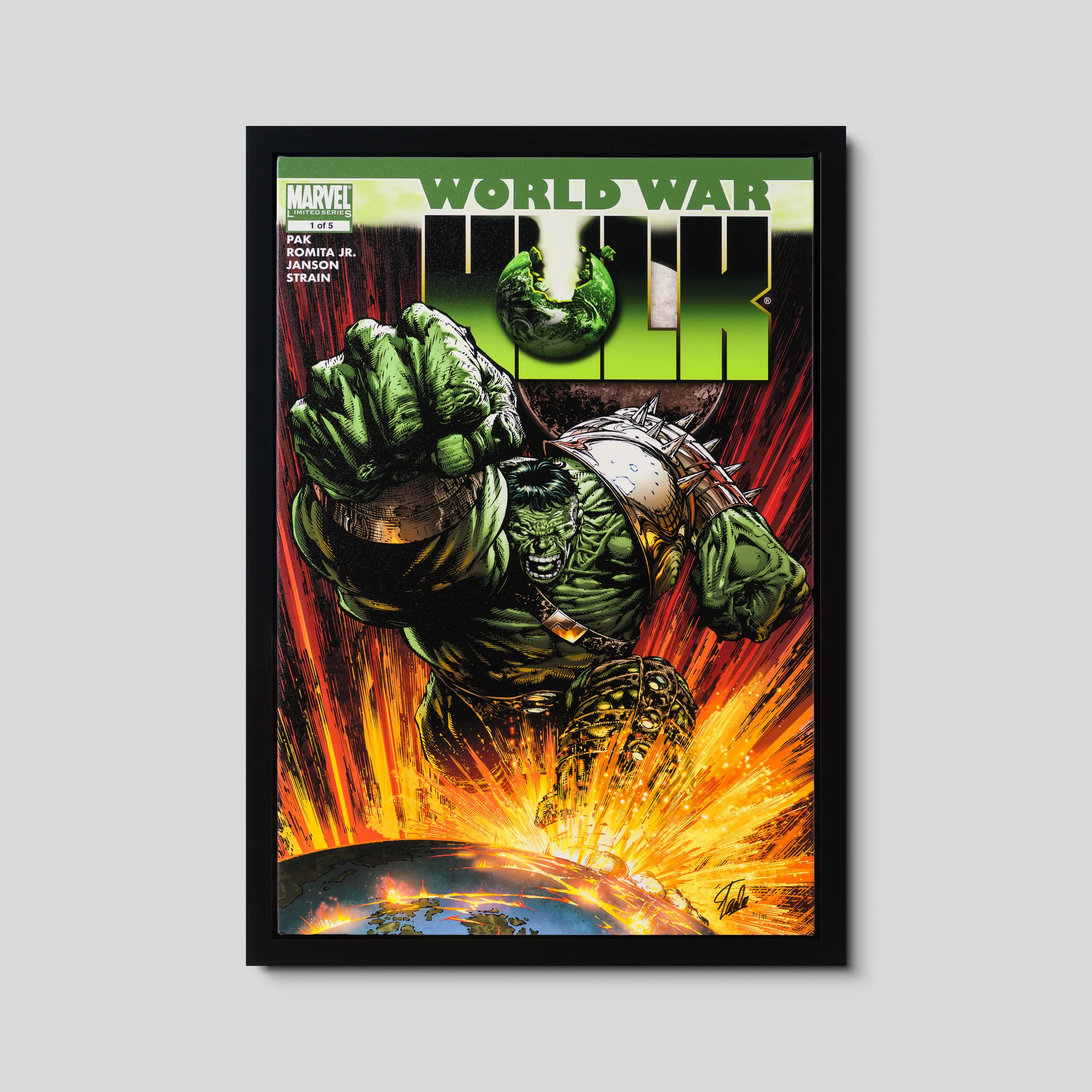 World War Hulk #1 | Hand-signed by Stan Lee