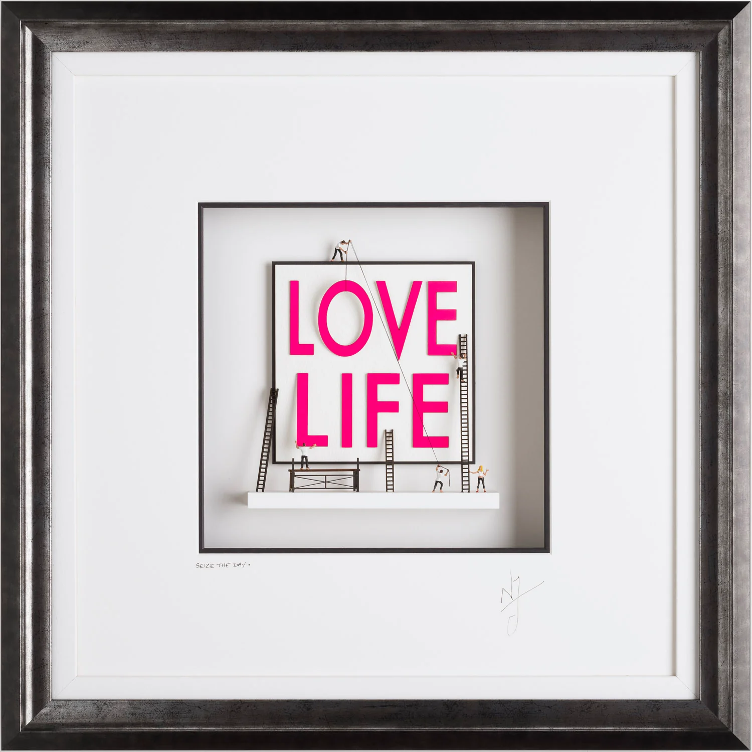 Lessons Learnt 2022 | Framed Set of Three (Love Life, Seize The Day, What You Do) - Image 4