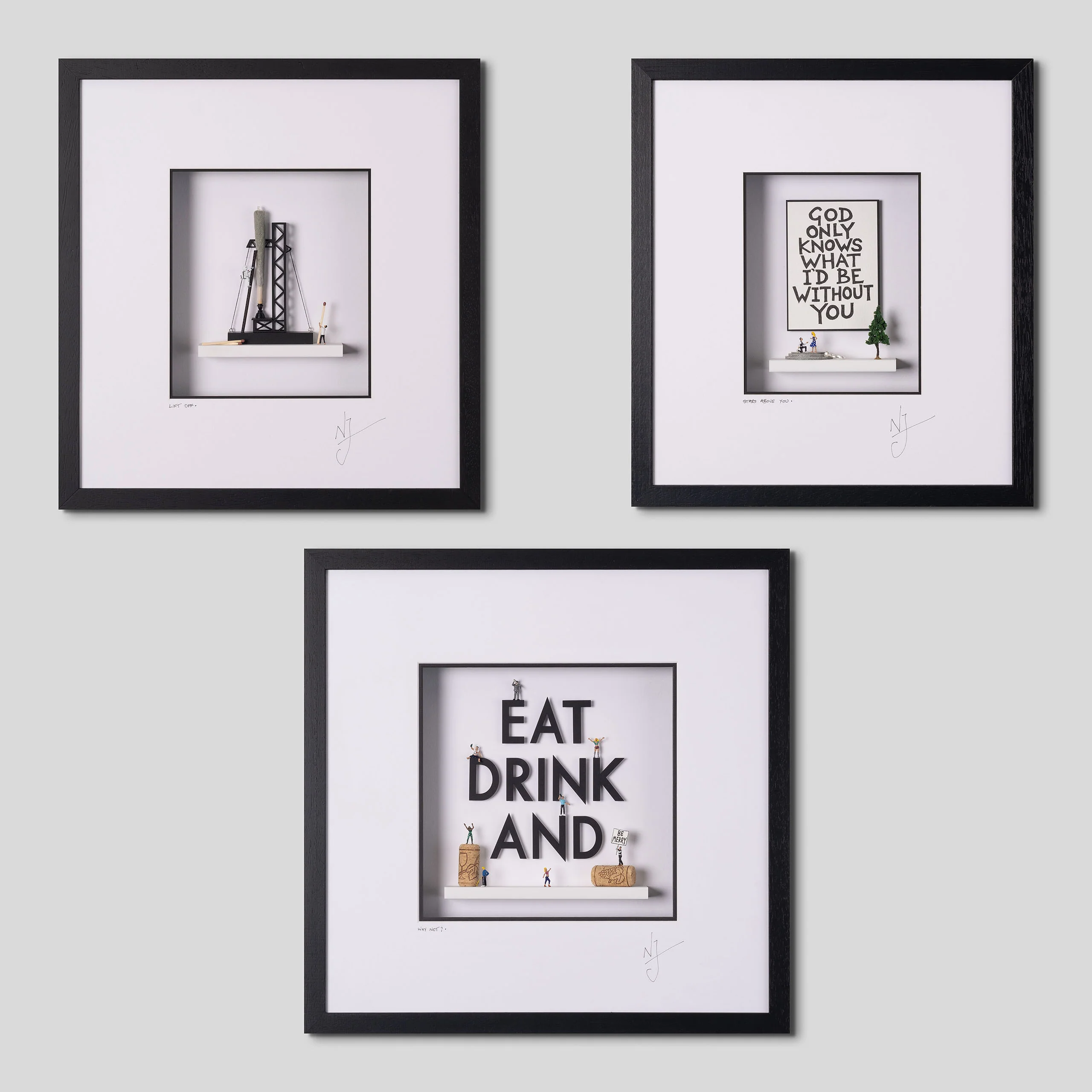 The Next Chapter, Autumn 2024 | Framed Set of Three