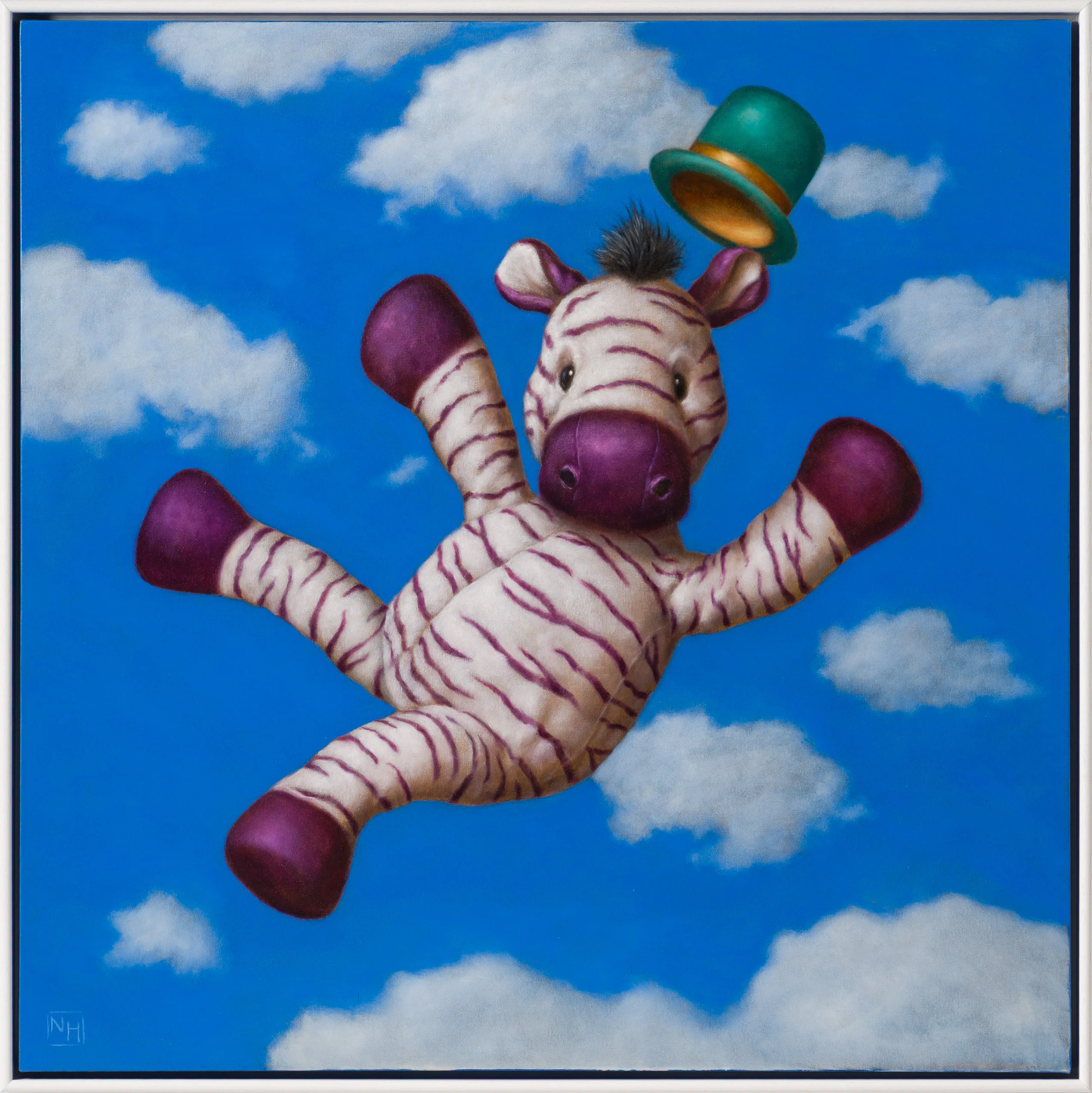 Jumping Zebra (Oil) - Image 7