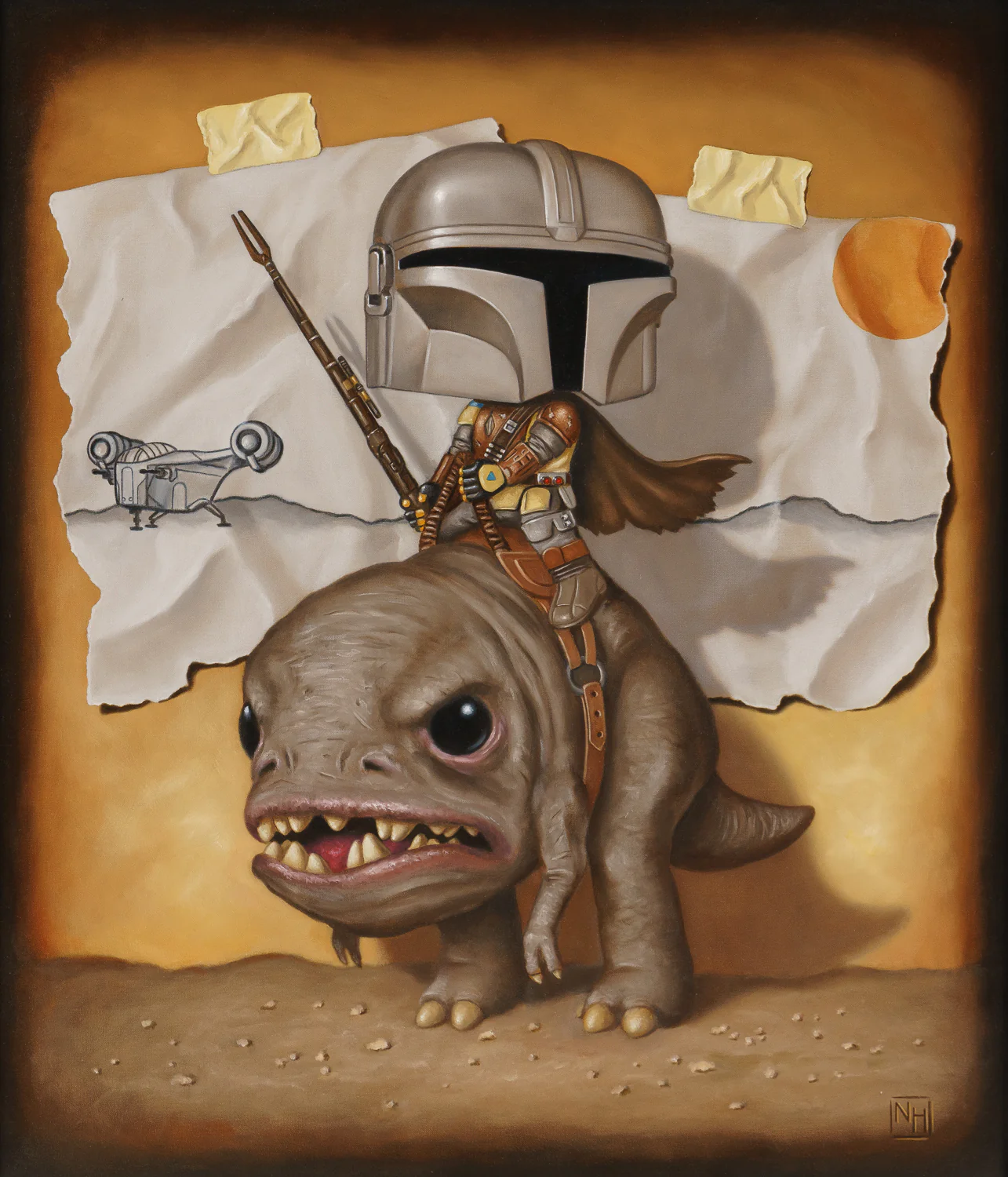 Mandalorian Blurrg Rider - Image 4