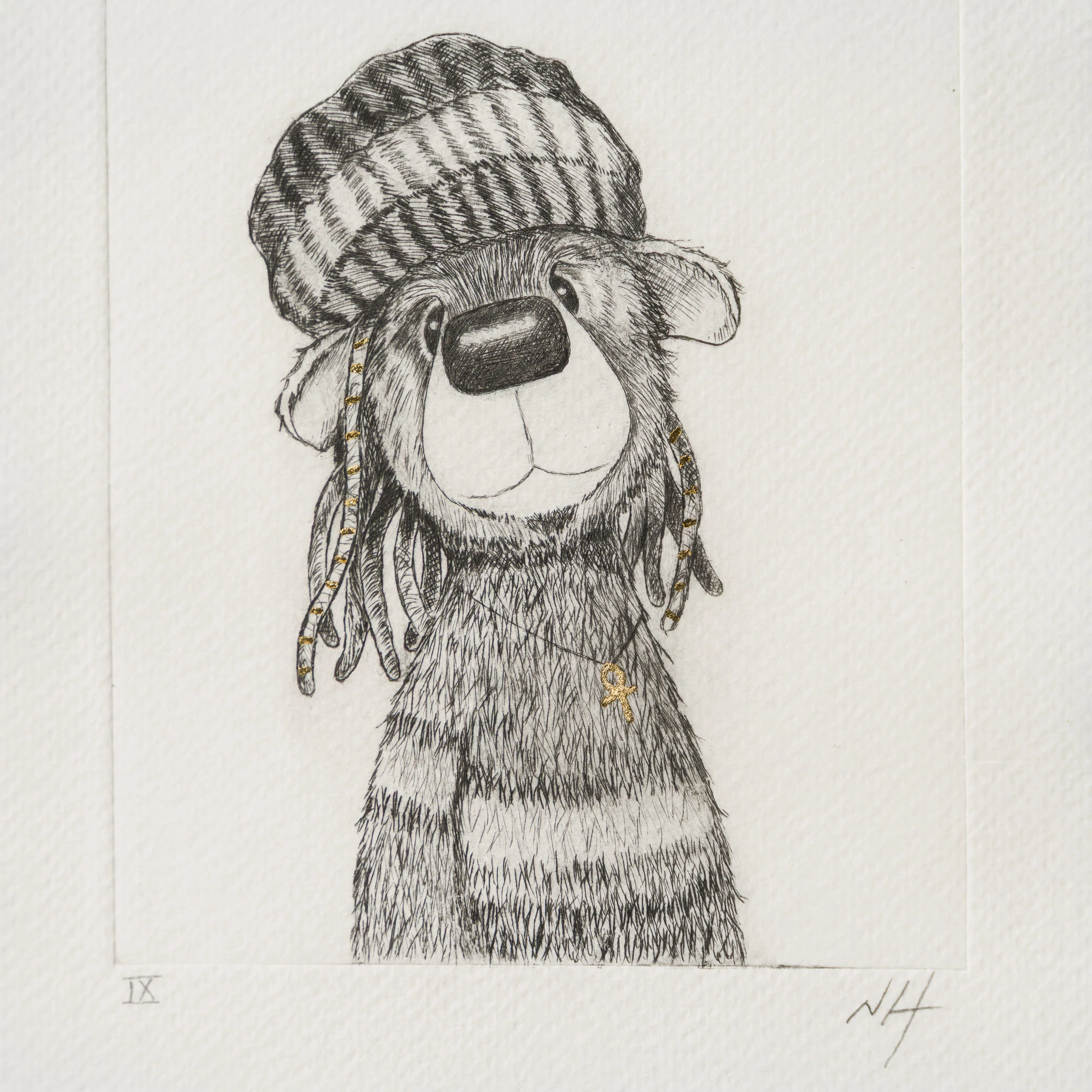 Rasta Bear IX - Image 4