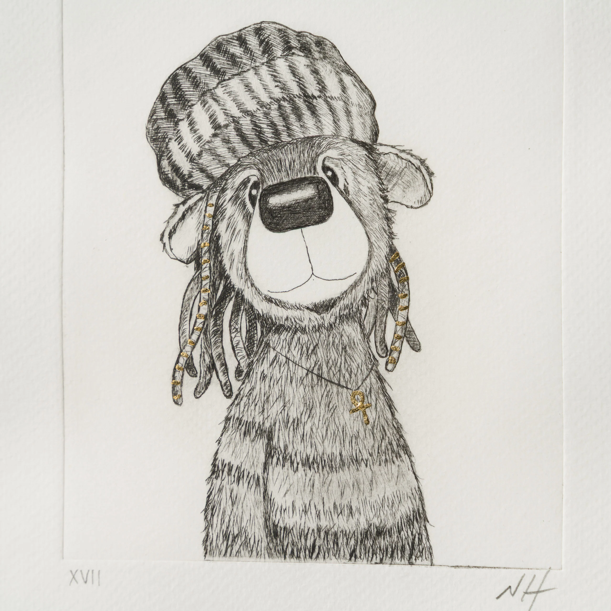 Rasta Bear XVII - Image 3