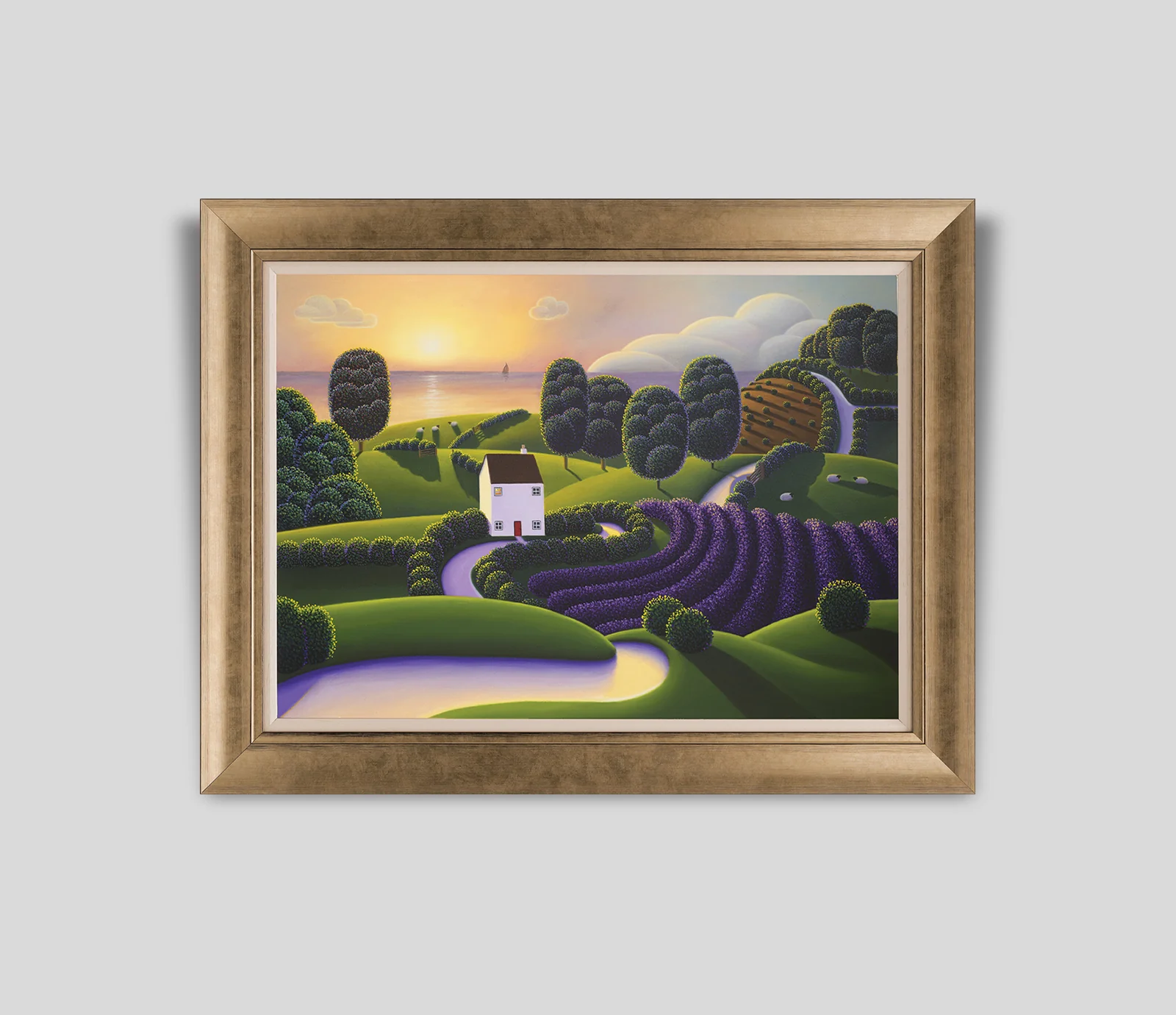 Lavender By The Sea