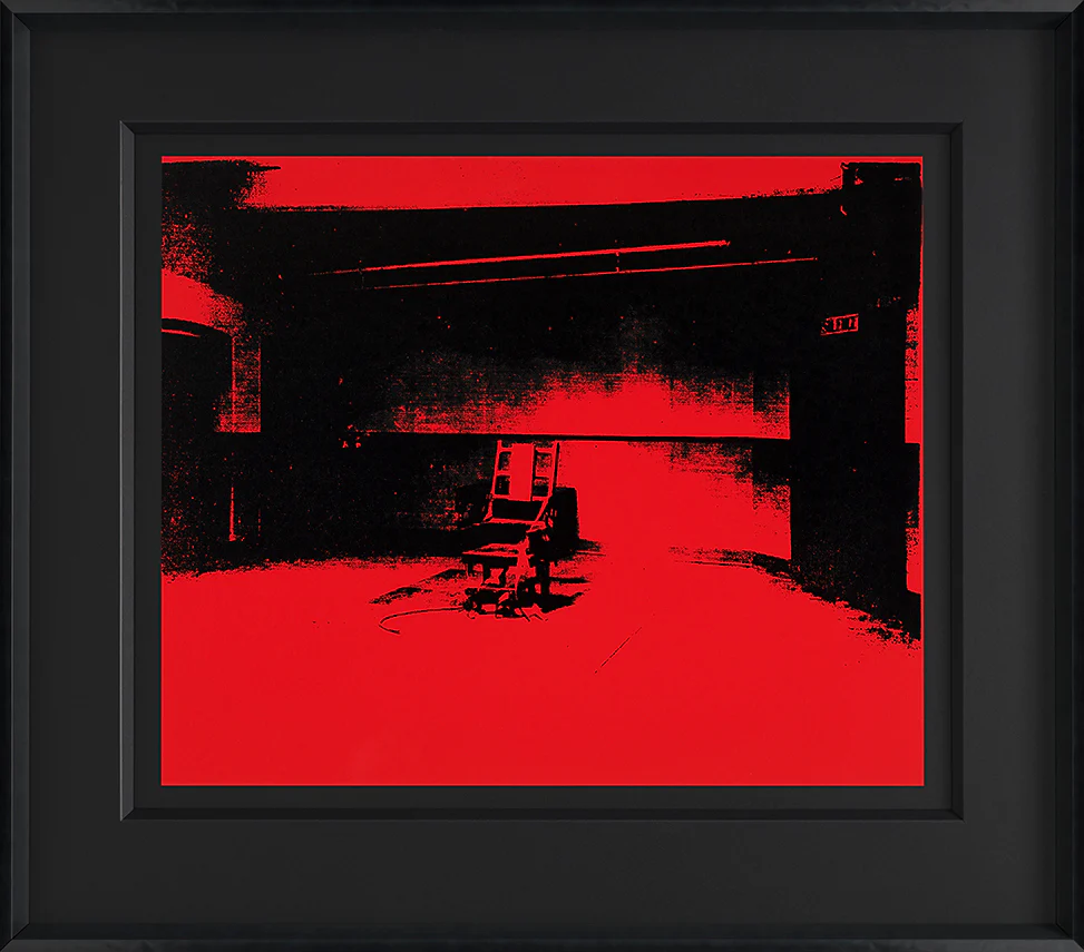 Little Electric Chair 2020 | Framed Set of Four - Image 3