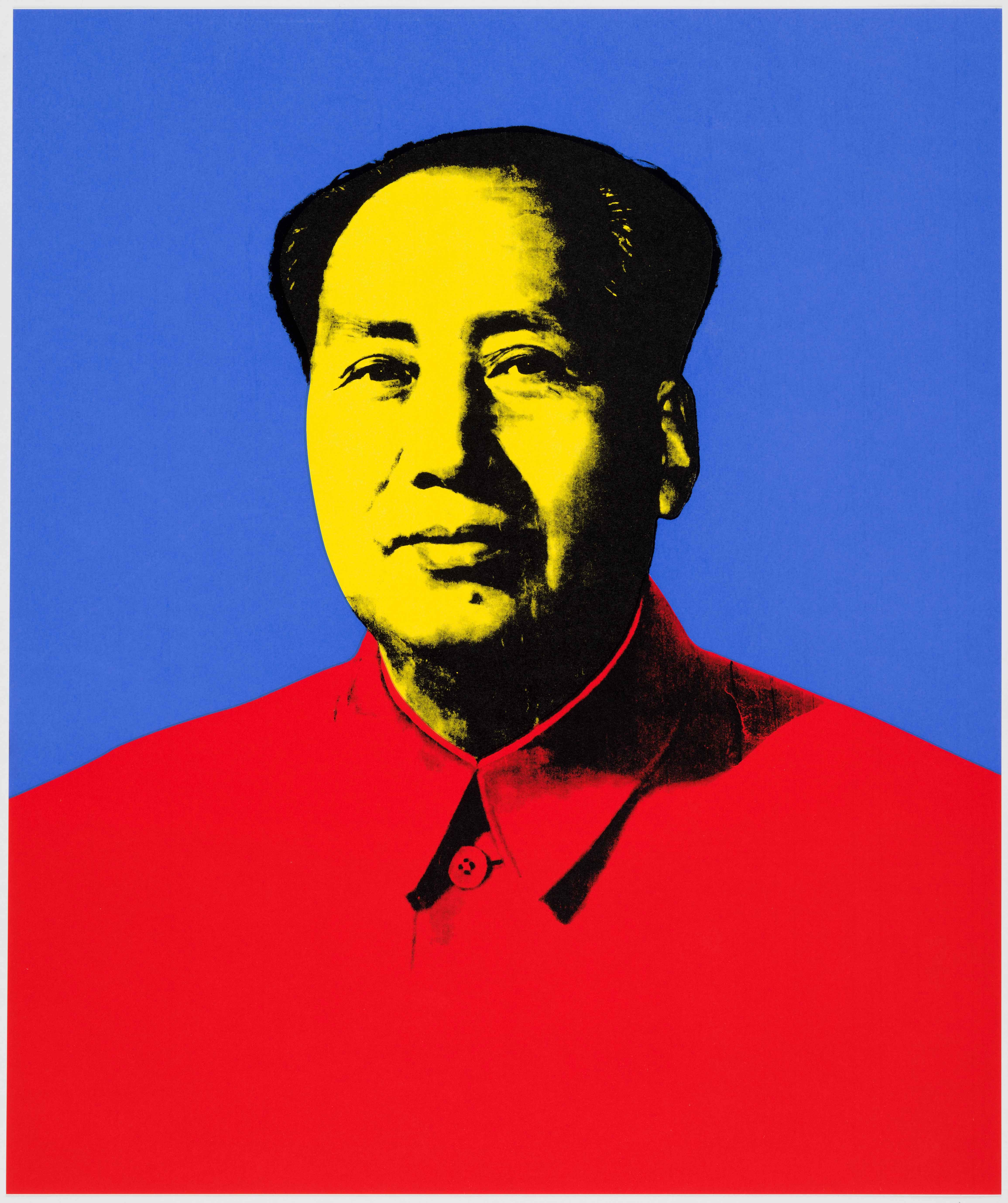 Mao - Cobalt Blue, Cadmium Yellow Medium, Naphthol Red