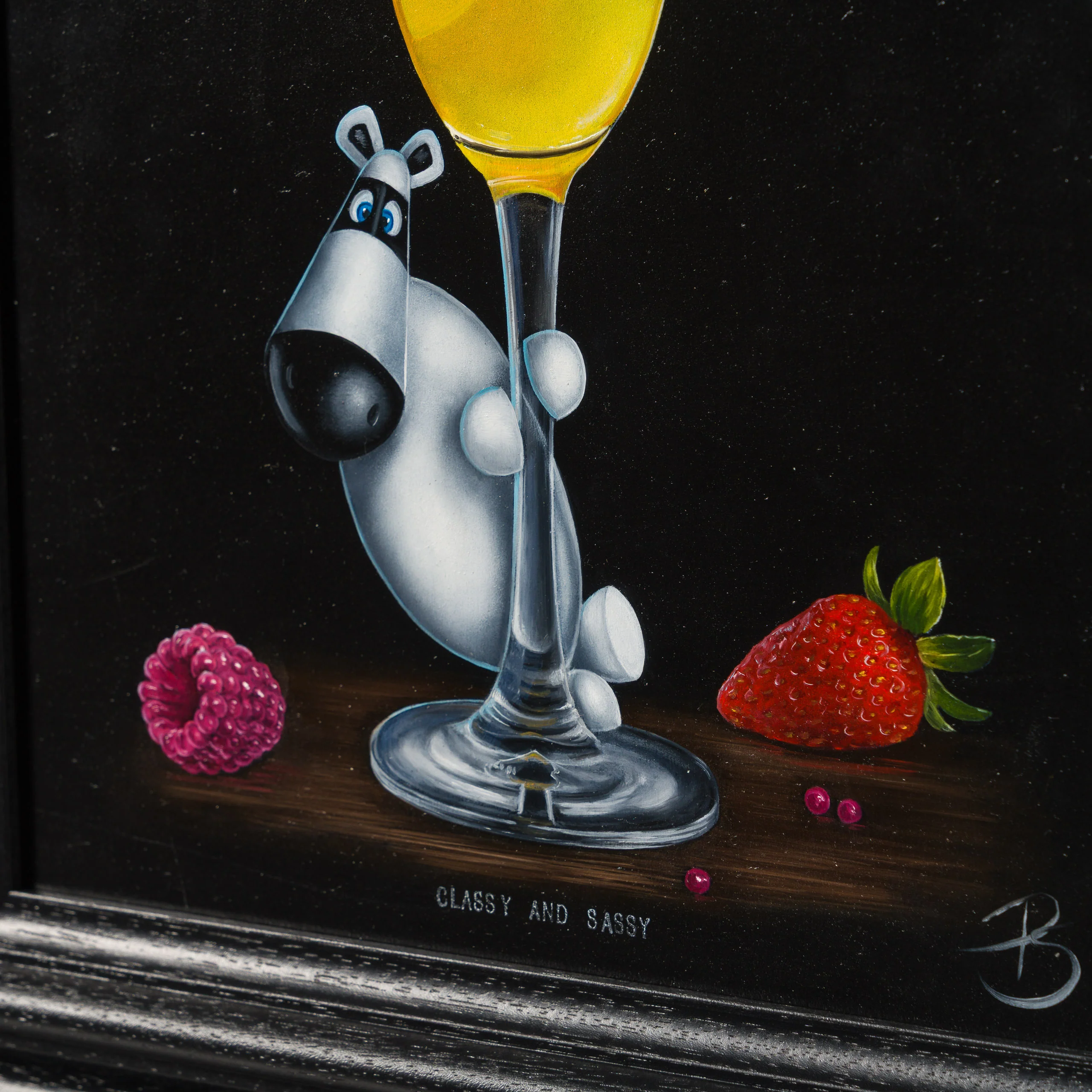 Classy And Sassy (Oil) - Image 4