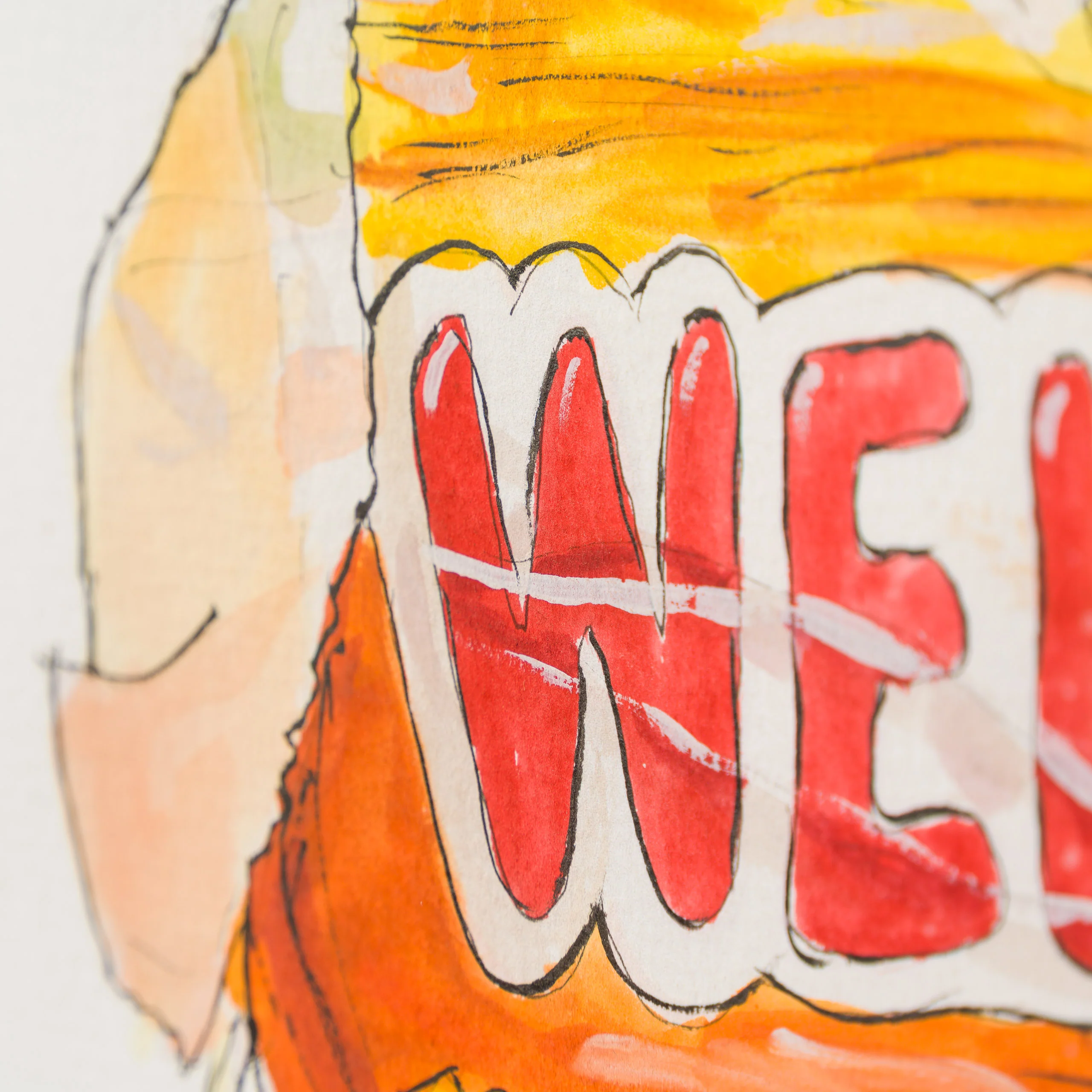 Please Excuse The Mess | Gouache - Image 6