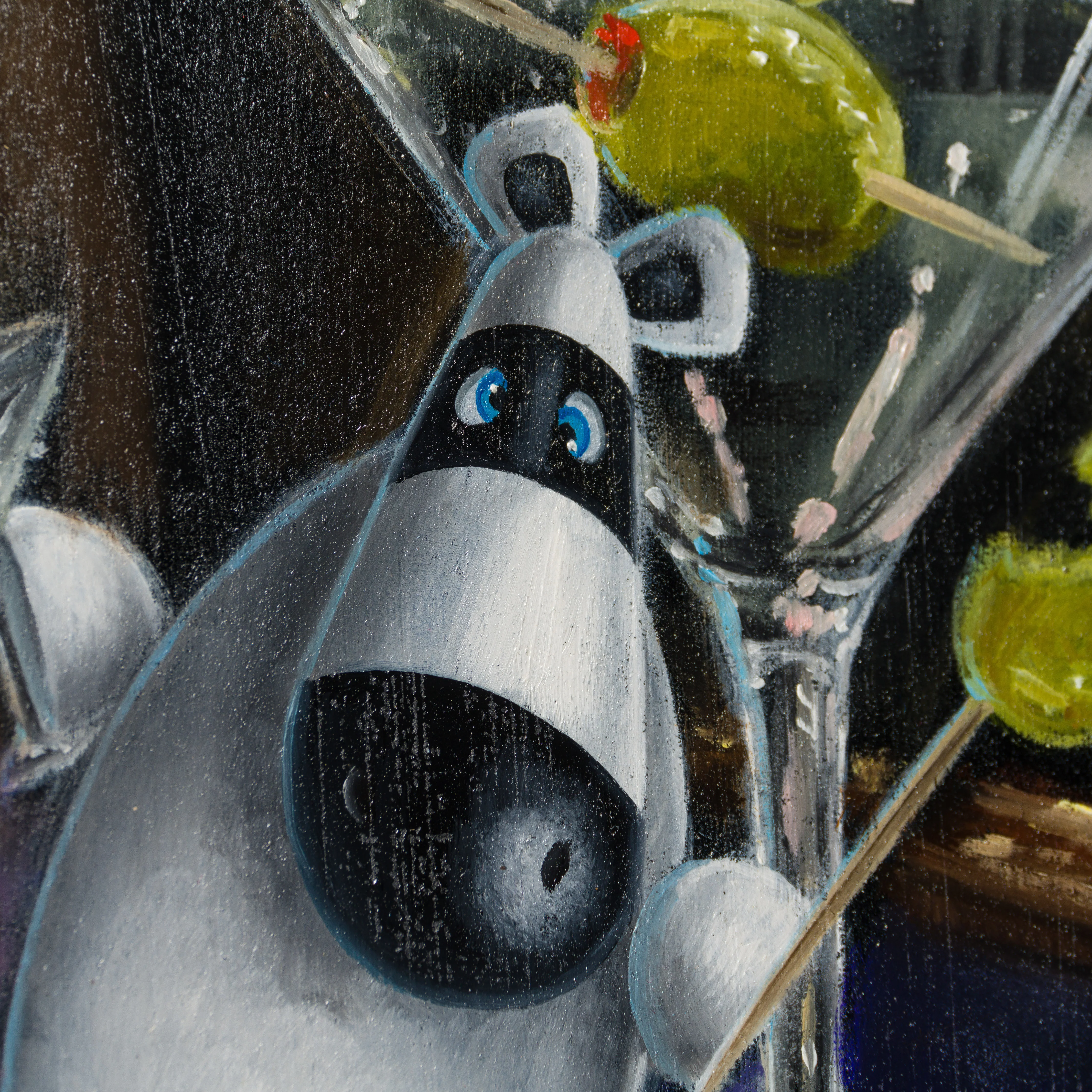 Shaken And A Little Slurred (Oil Sketch) - Image 3