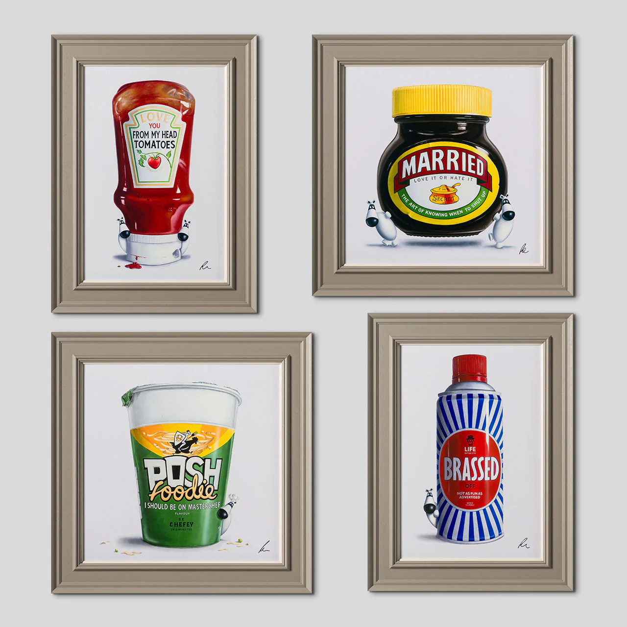 Shelf life - Set of four