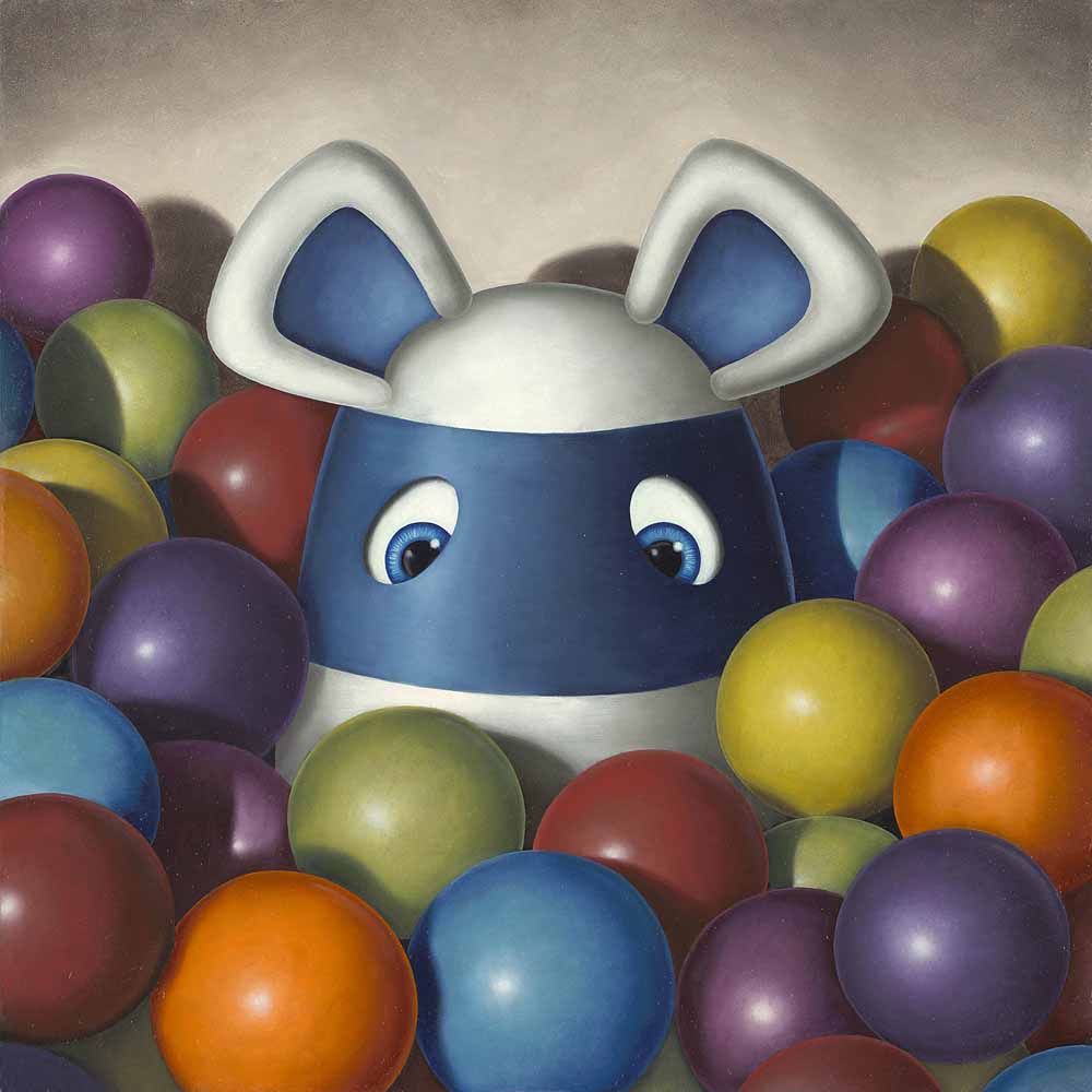 What a Load of Balls - Canvas On Board - Image 2