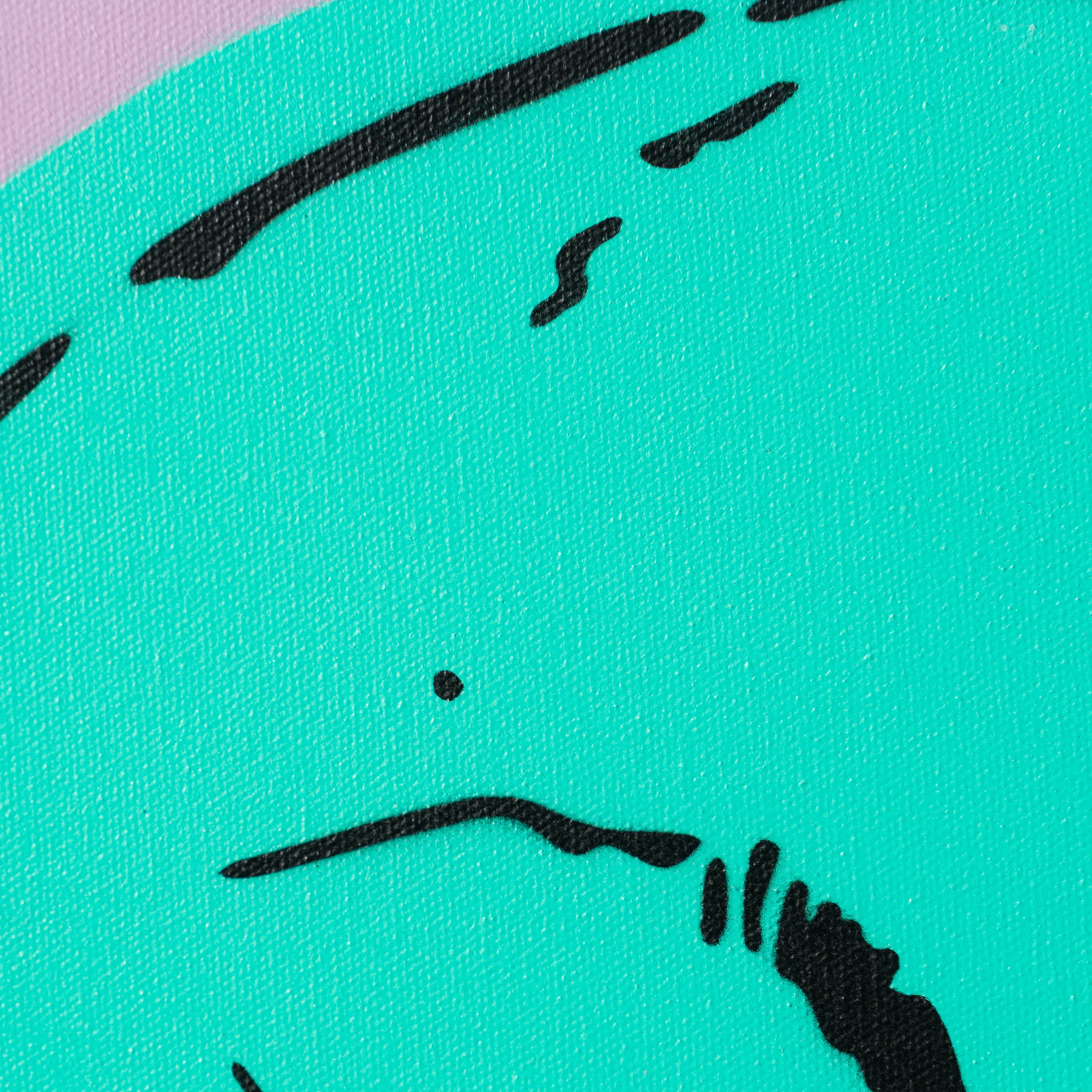 4 Eye Skull - Violet/Mint - Image 4