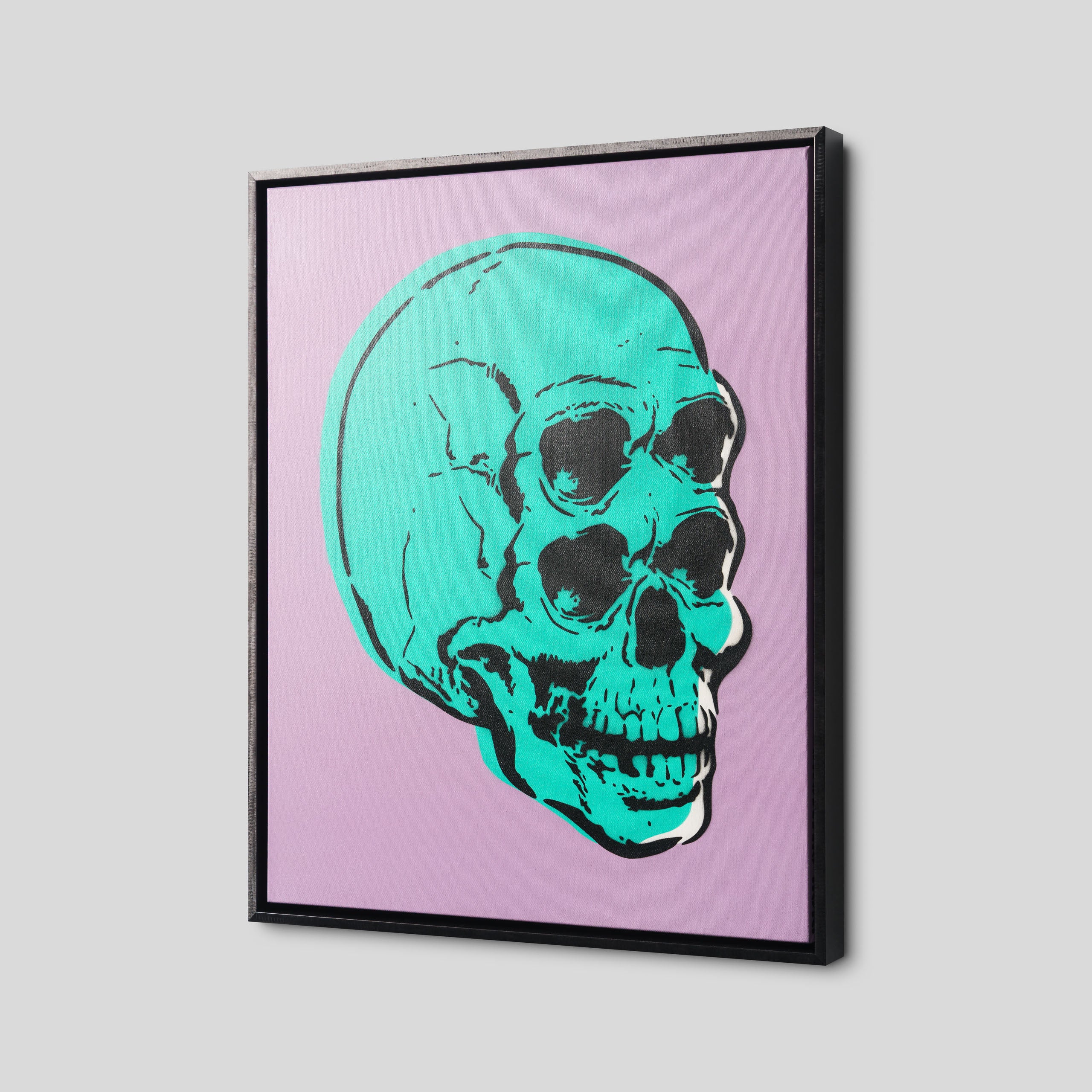 4 Eye Skull - Violet/Mint - Image 5