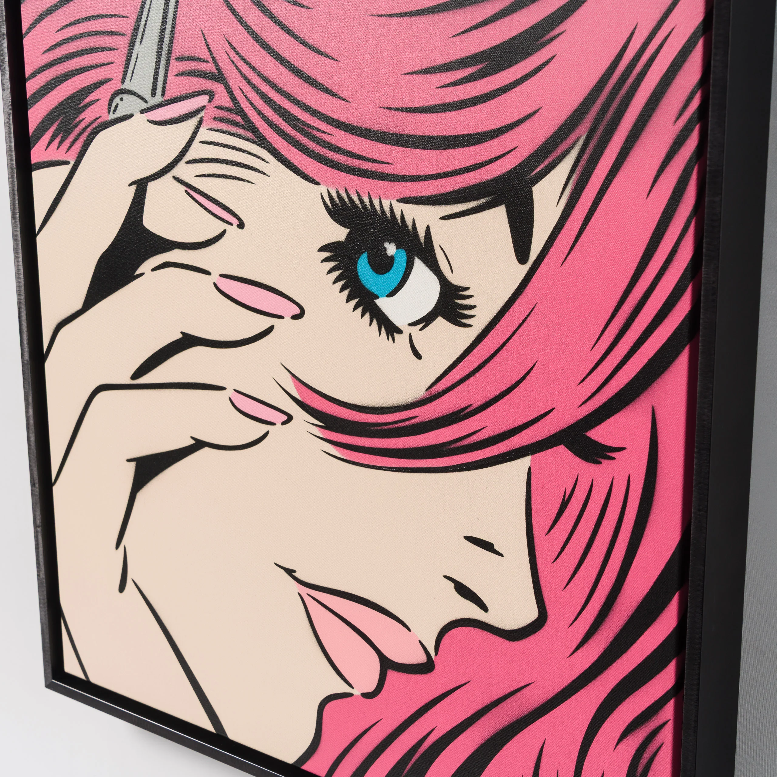 A Moment of Reflection - Pink Hair - Image 5