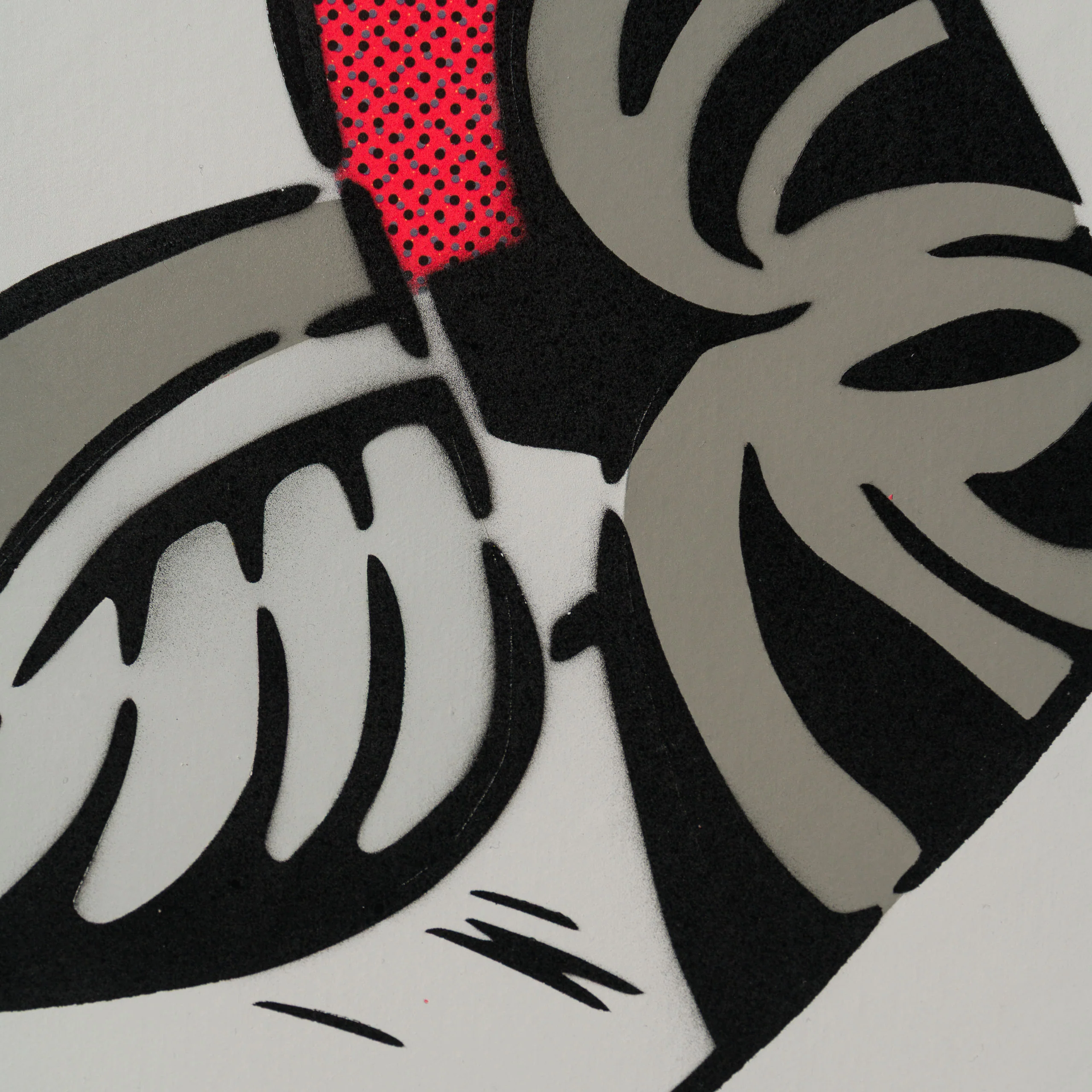 Oh Bruce! Red Billboard Monochromatic 2014 - Image 6