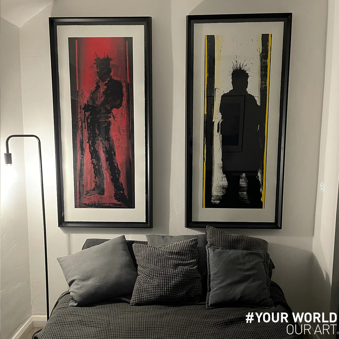 Standing Shadowman |  Set of Four (Framed) | Summer 2021 - Image 7