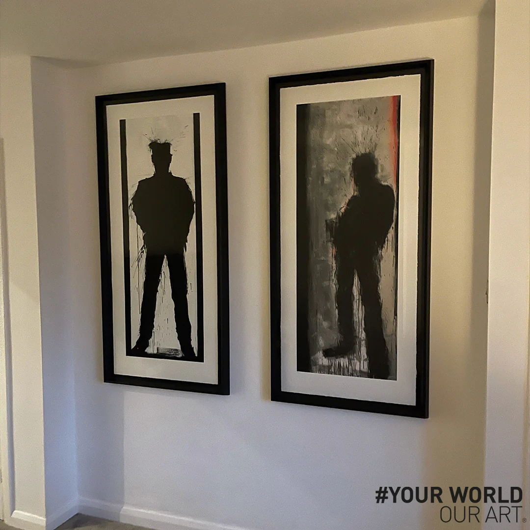 Standing Shadowman |  Set of Four (Framed) | Summer 2021 - Image 8