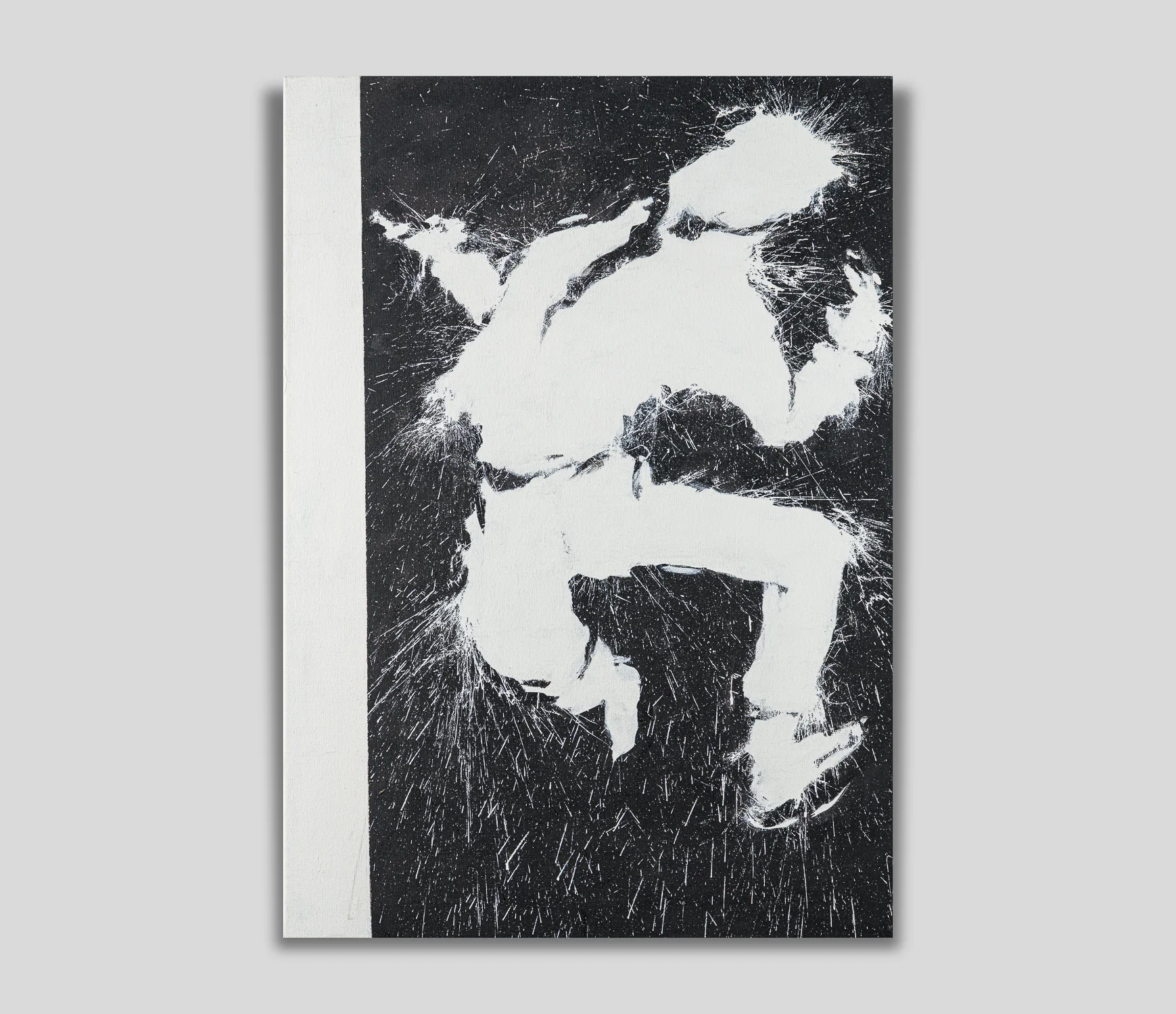 White Jumping Shadowman