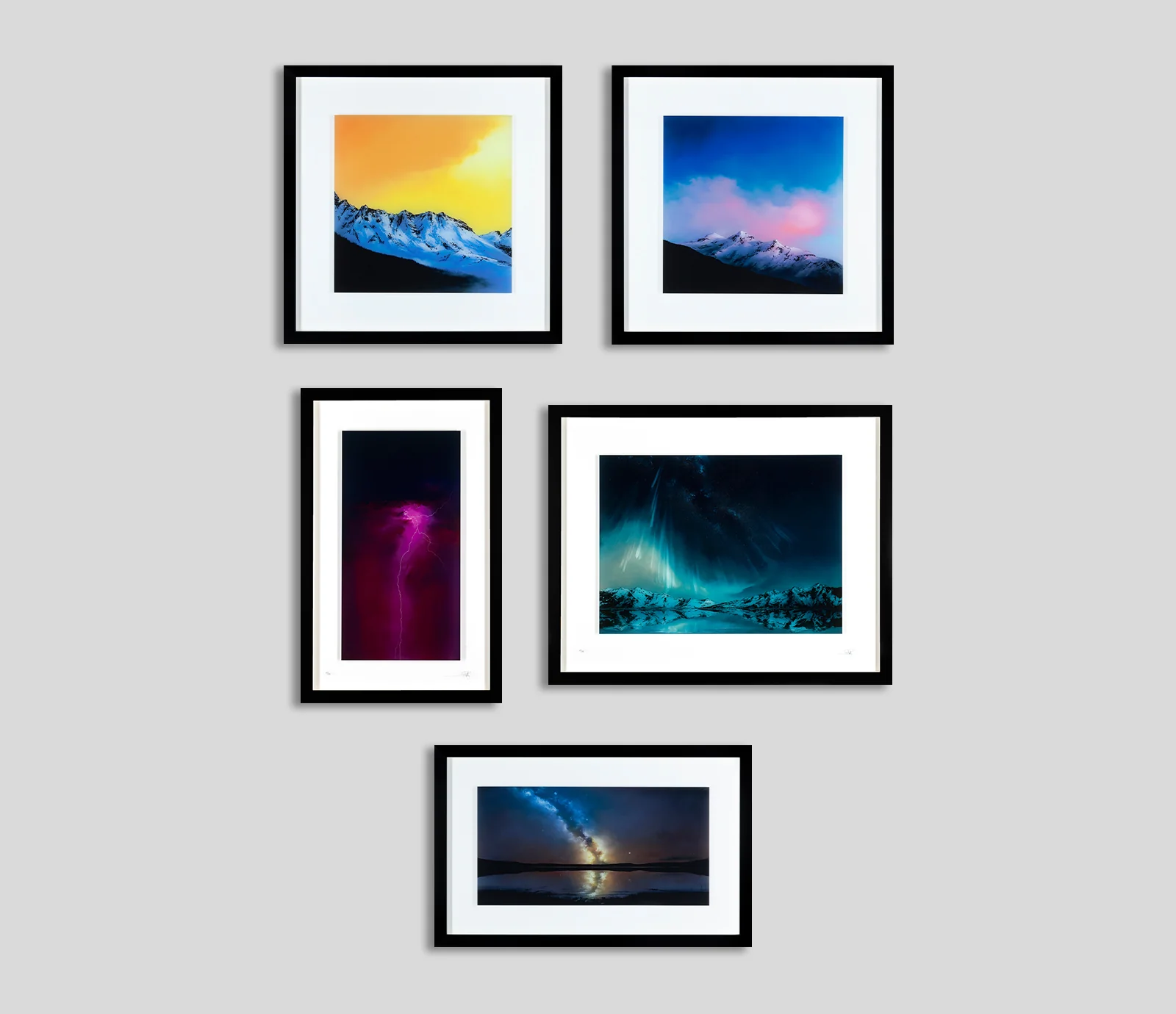 An Impossible Dream | Framed Set of Five