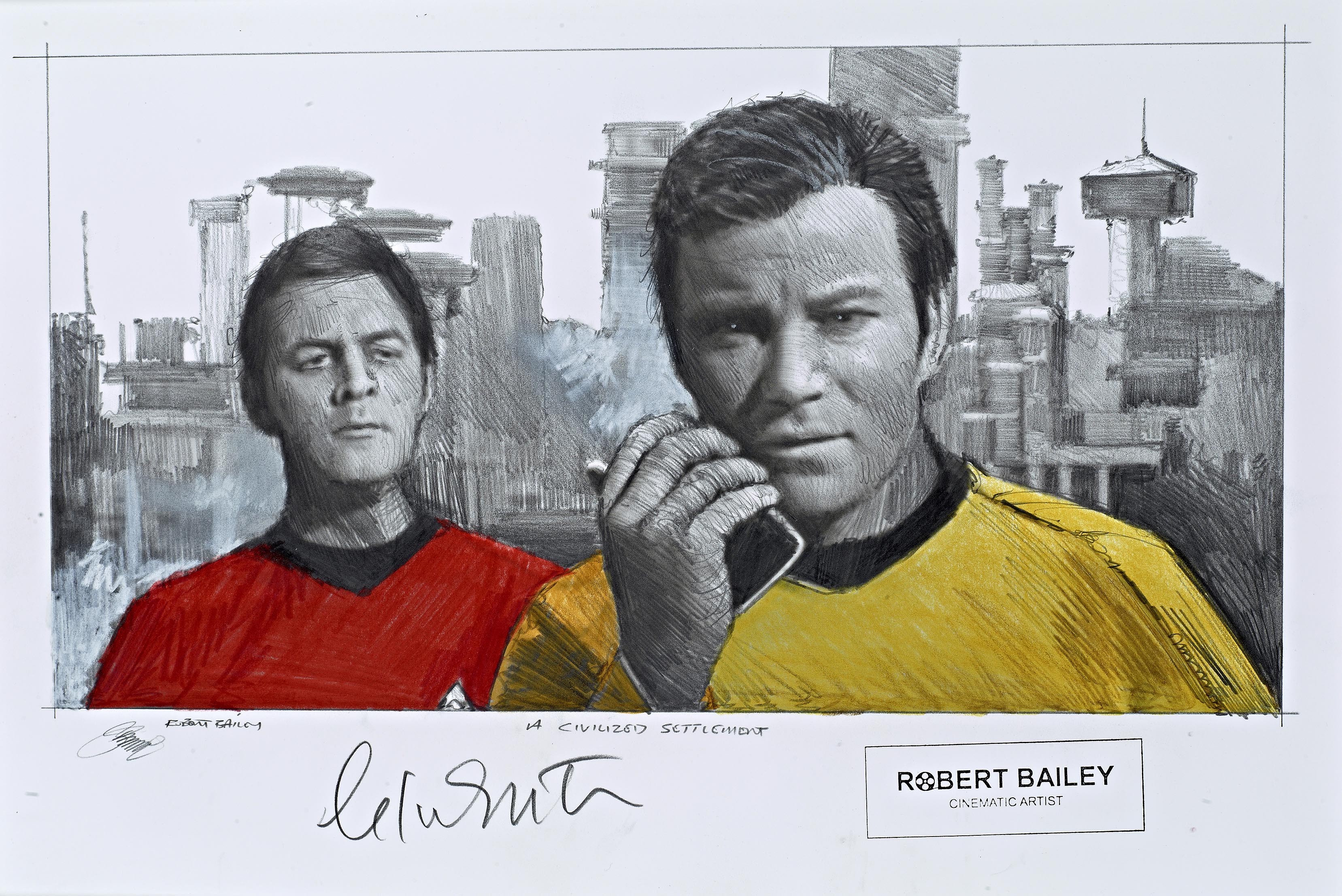 A Civilized Settlement | Hand-signed by William Shatner