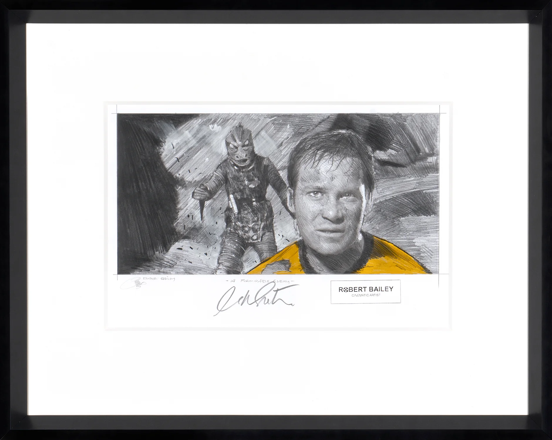 A Formidable Enemy | Hand-signed by William Shatner - Image 3