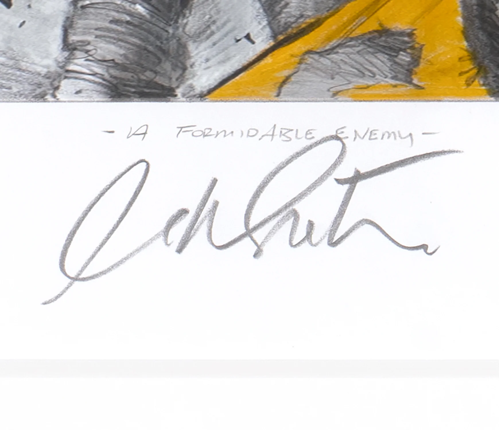 A Formidable Enemy | Hand-signed by William Shatner - Image 5