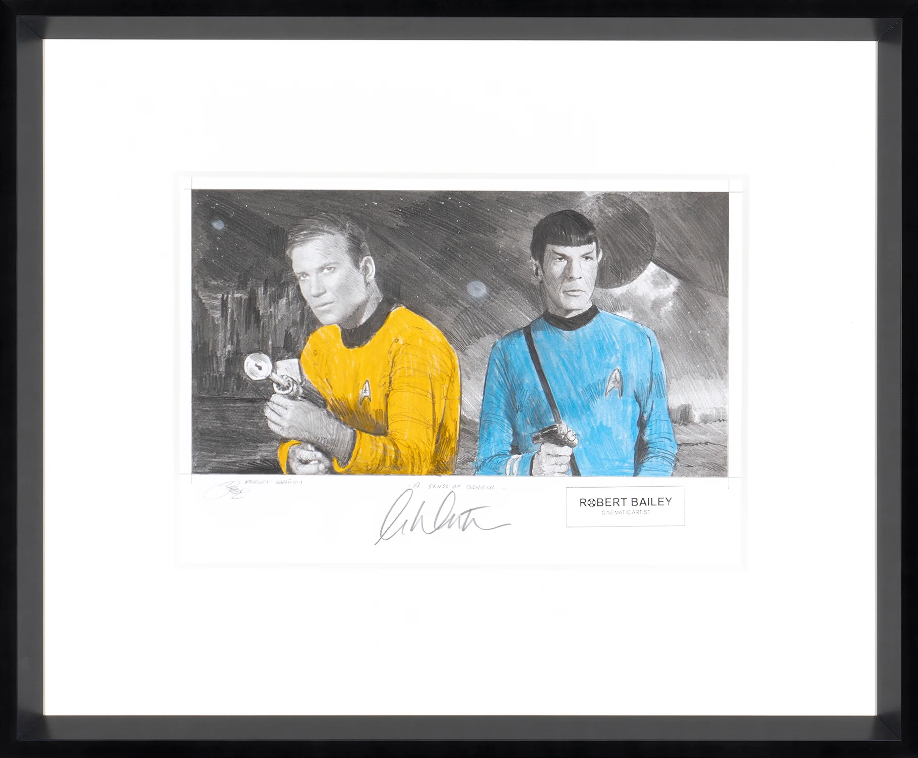 A Sense Of Danger | Hand-signed by William Shatner - Image 3
