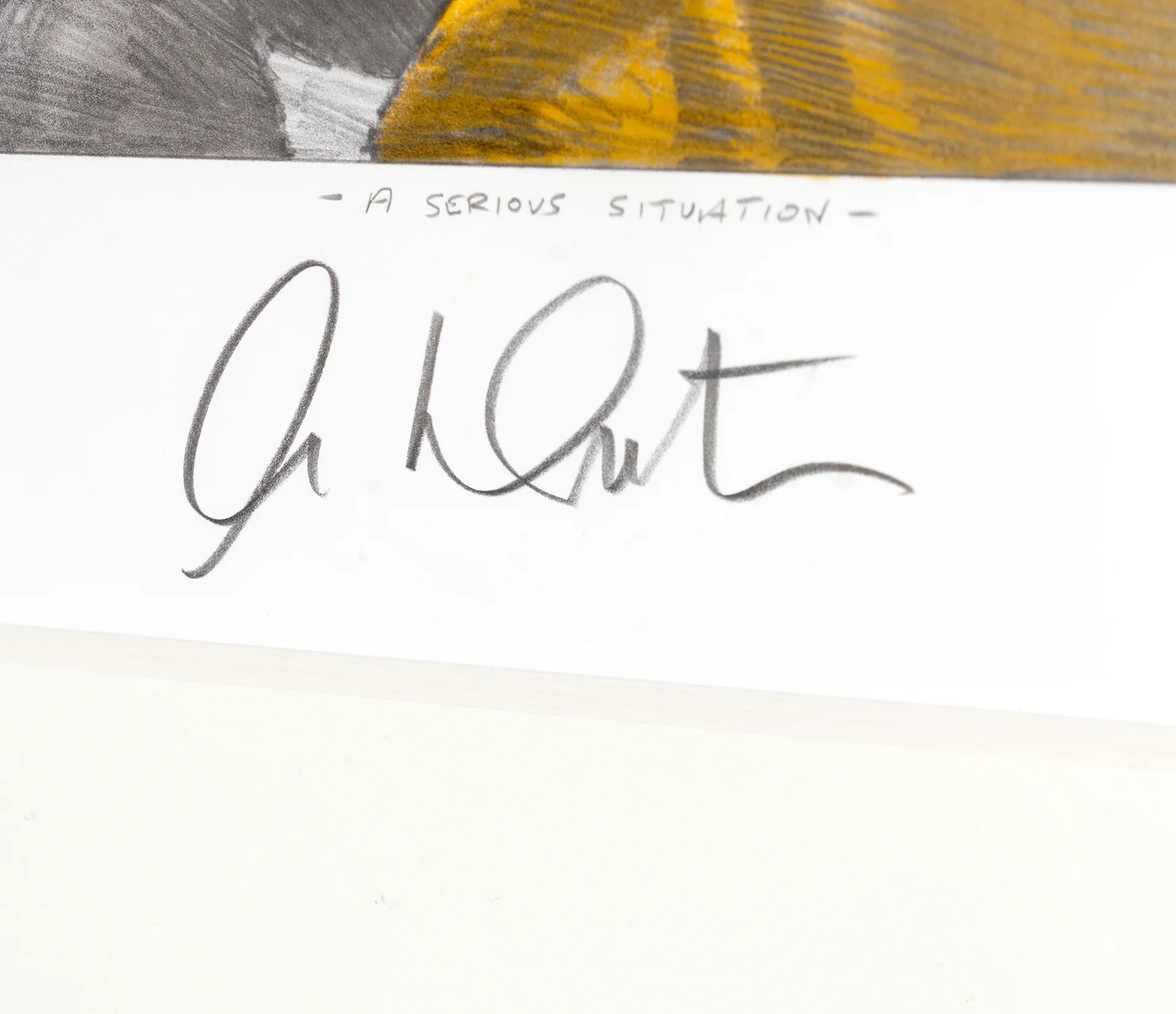 A Serious Situation | Hand-signed by William Shatner - Image 5