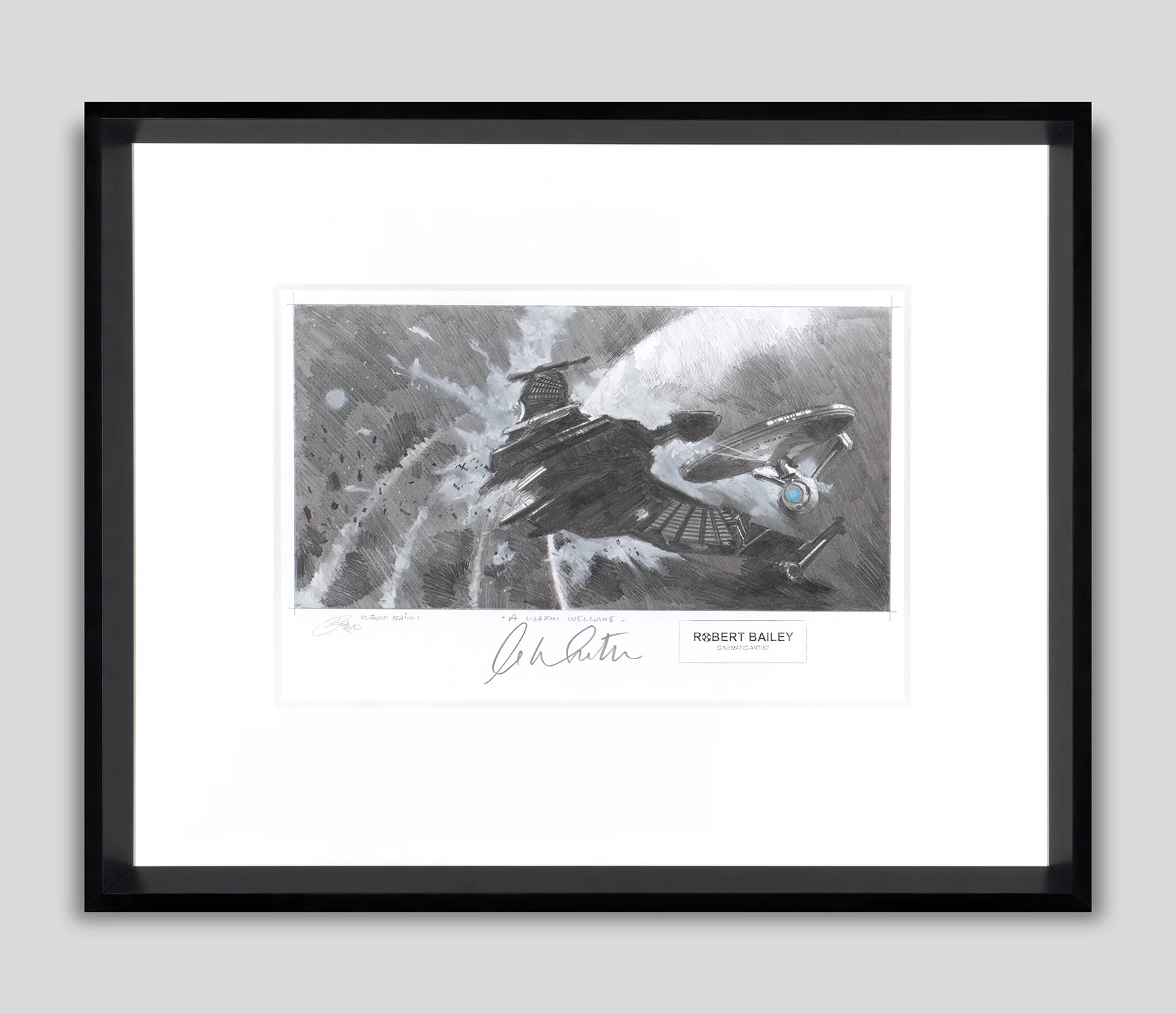 A Warm Welcome | Hand-signed by William Shatner