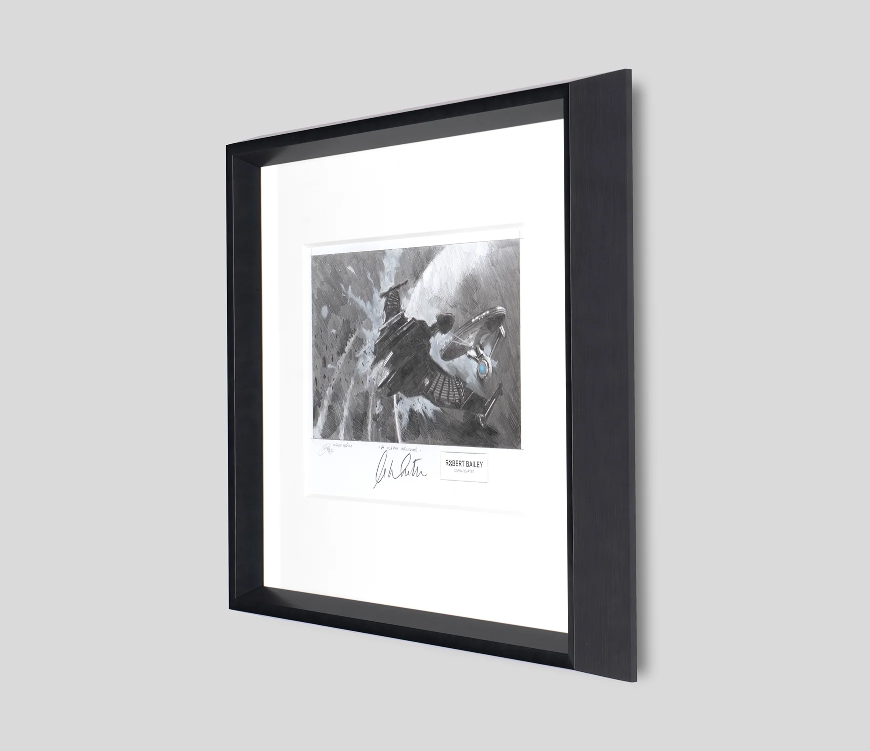 A Warm Welcome | Hand-signed by William Shatner - Image 2